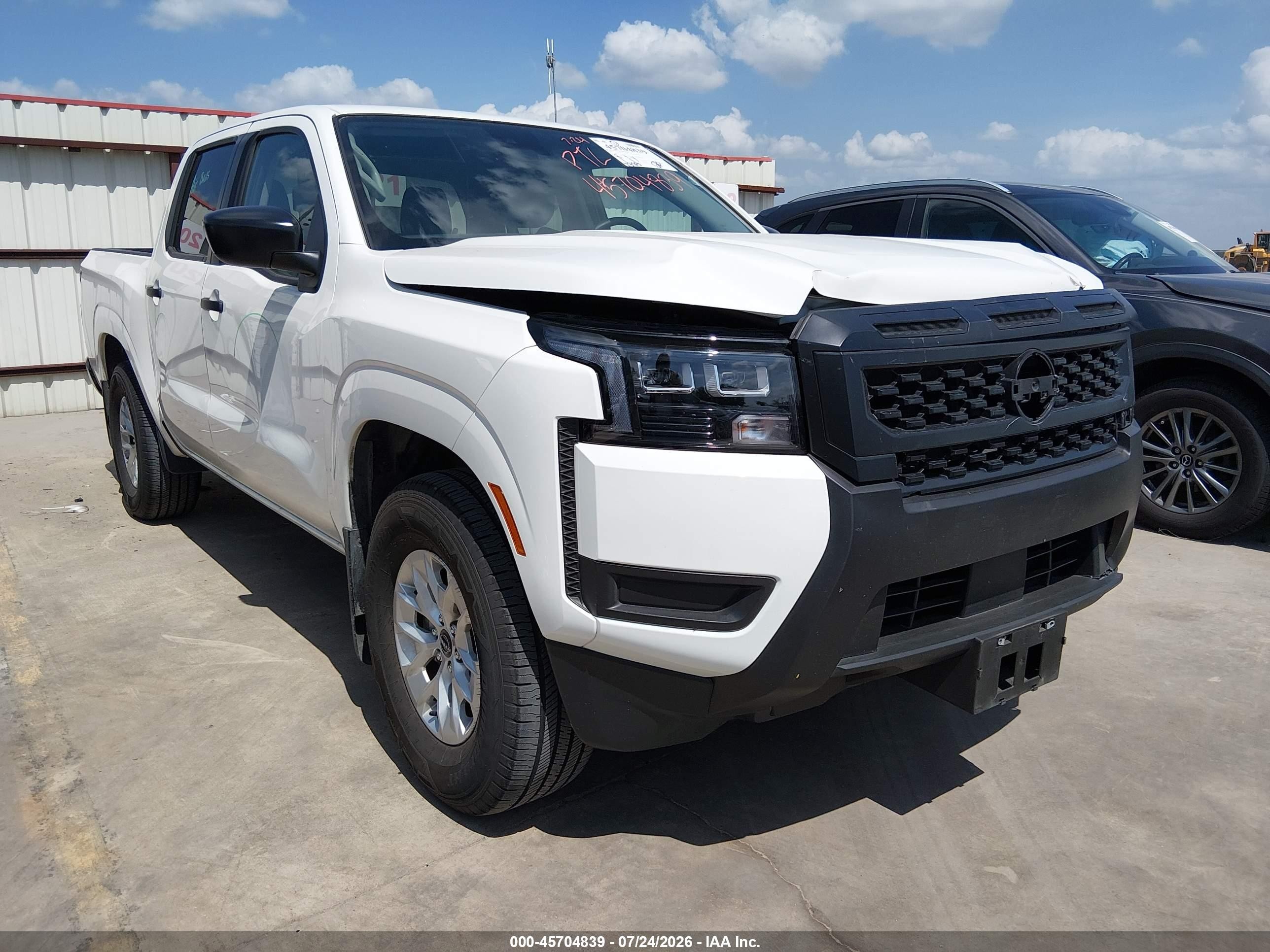2026 Nissan Frontier VIN 1N6ED1EJ3TN602879 — IAAI salvage auction photo