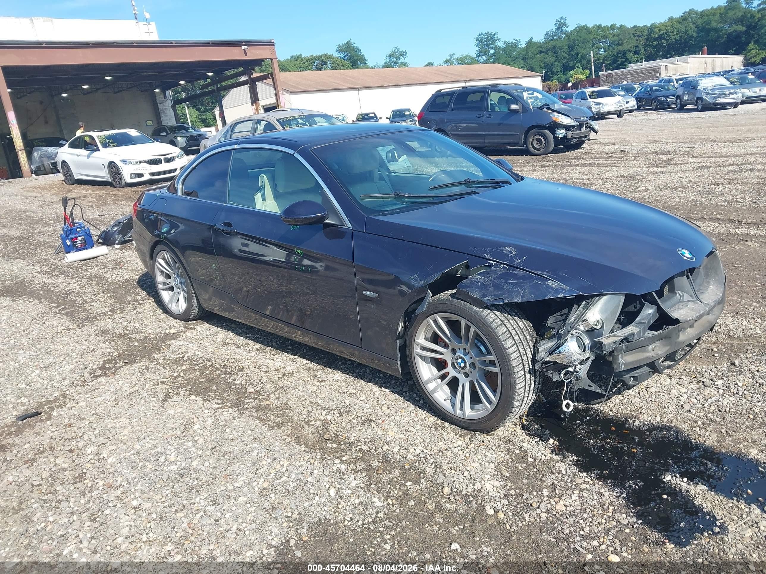 2009 BMW 3 series VIN WBAWL73539P473409 IAAI salvage auction — Front End, Salvage (Pennsylvania), sold $900 on 2026-09-09 (photo 1)