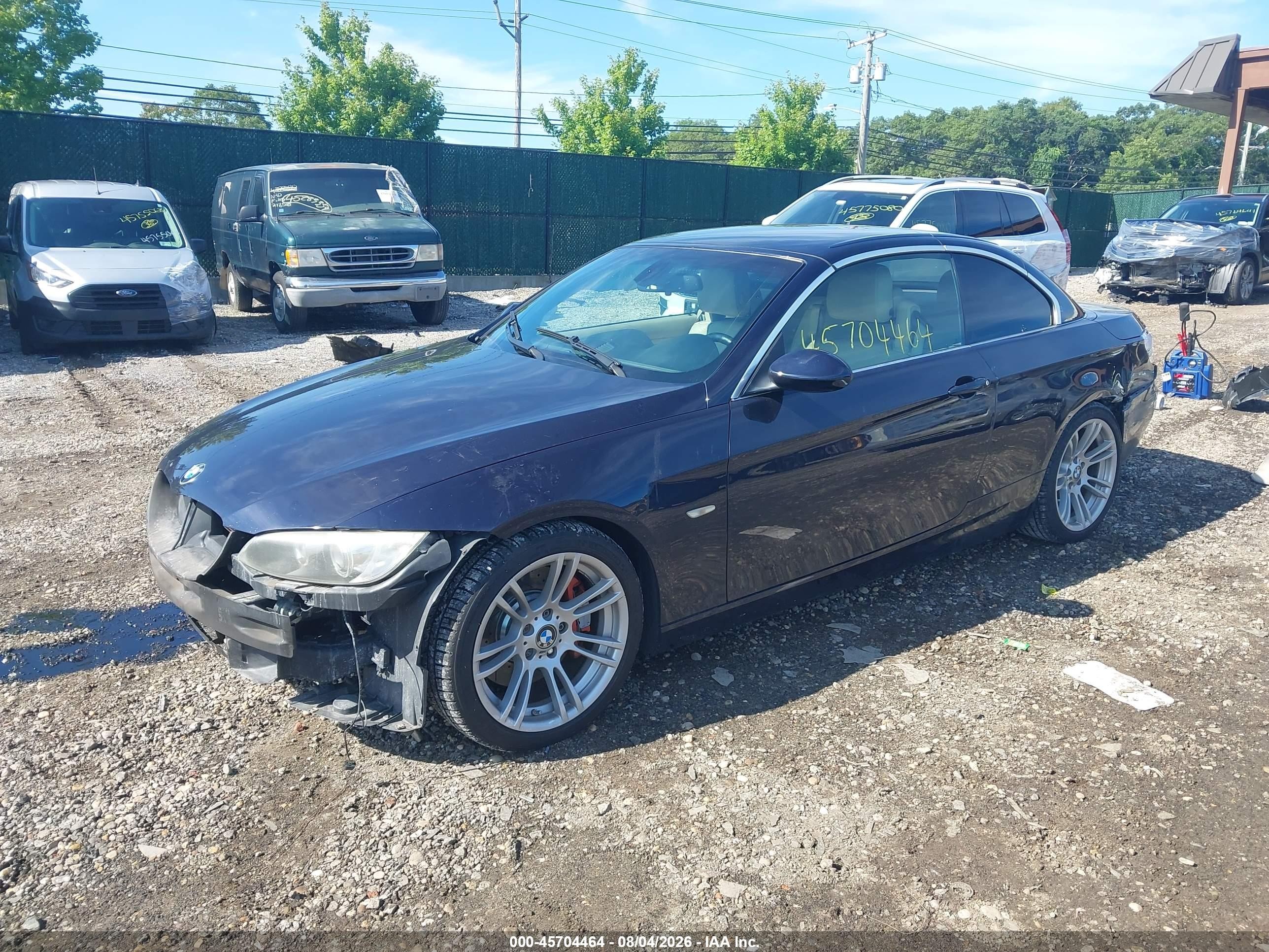 2009 BMW 3 series VIN WBAWL73539P473409 IAAI salvage auction — Front End, Salvage (Pennsylvania), sold $900 on 2026-09-09 (photo 2)