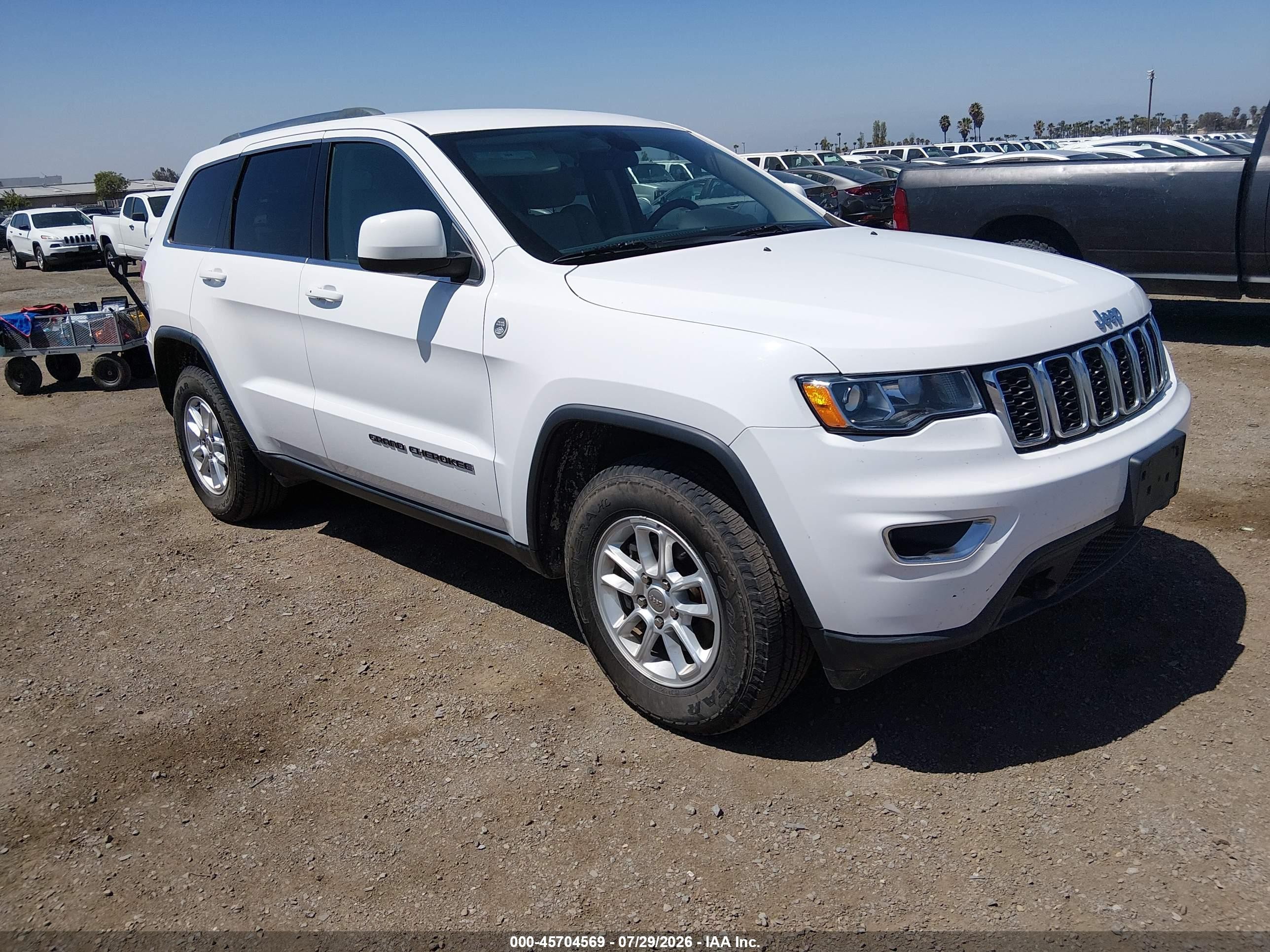2019 Jeep Grand Cherokee VIN 1C4RJFAG7KC803859 — IAAI salvage auction photo