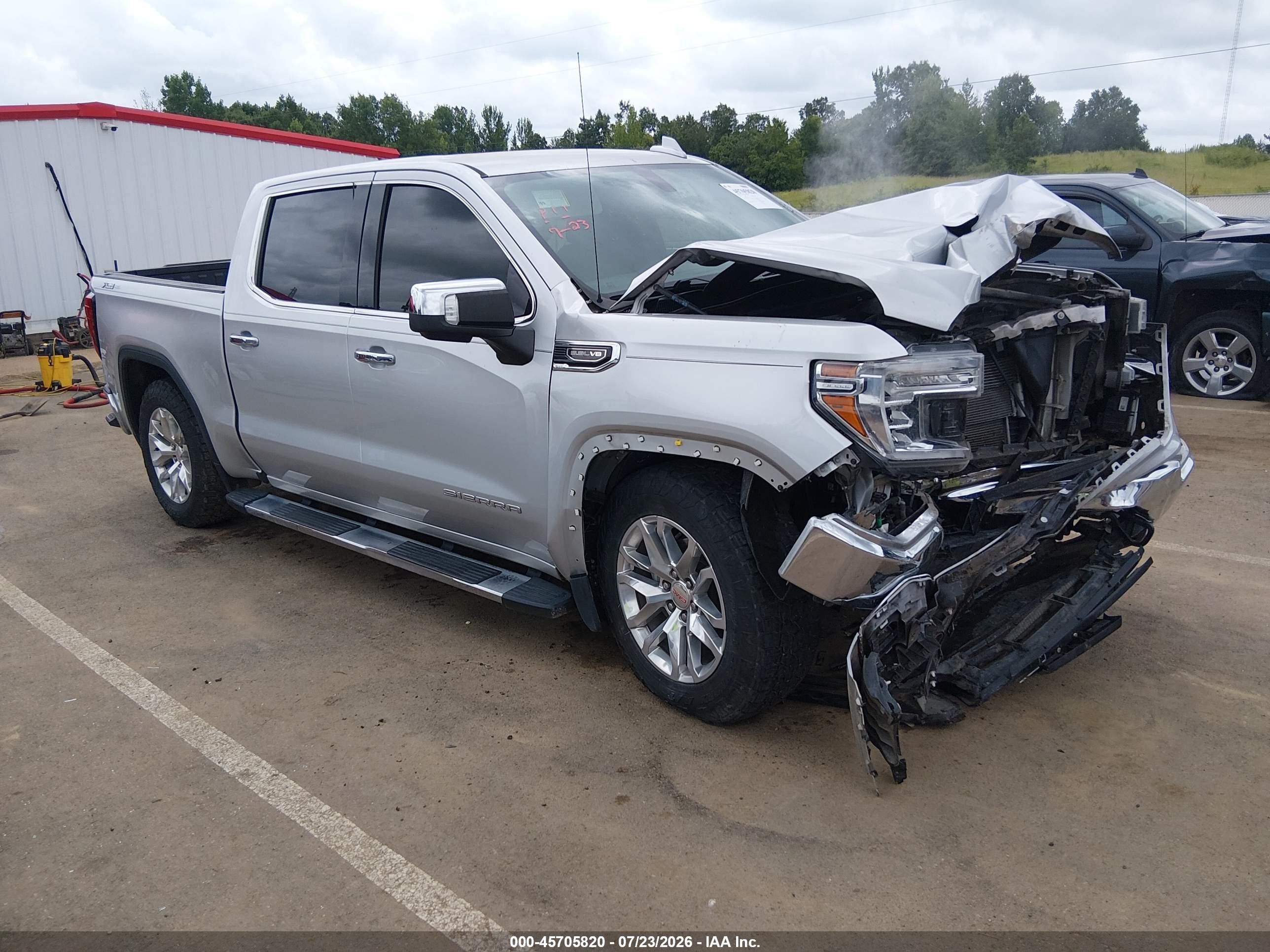 2020 GMC Sierra 1500 VIN 3GTU9DED8LG330219 — IAAI salvage auction photo