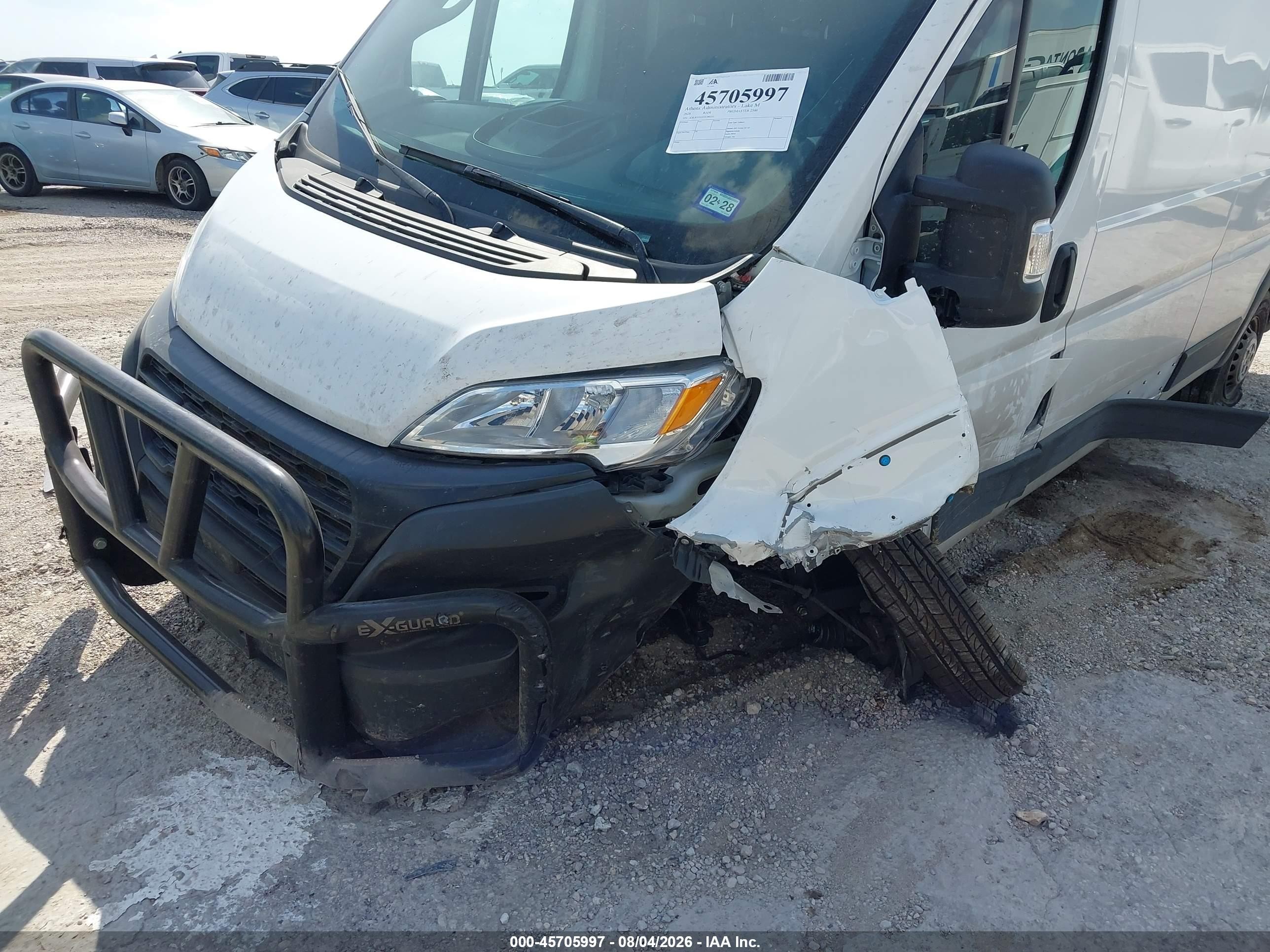 2026 Ram ProMaster 2500 VIN 3C6LRVDG3TE160335 IAAI salvage auction — Unknown, Salvage (Texas), sold $7,725 on 2026-10-06 (photo 6)