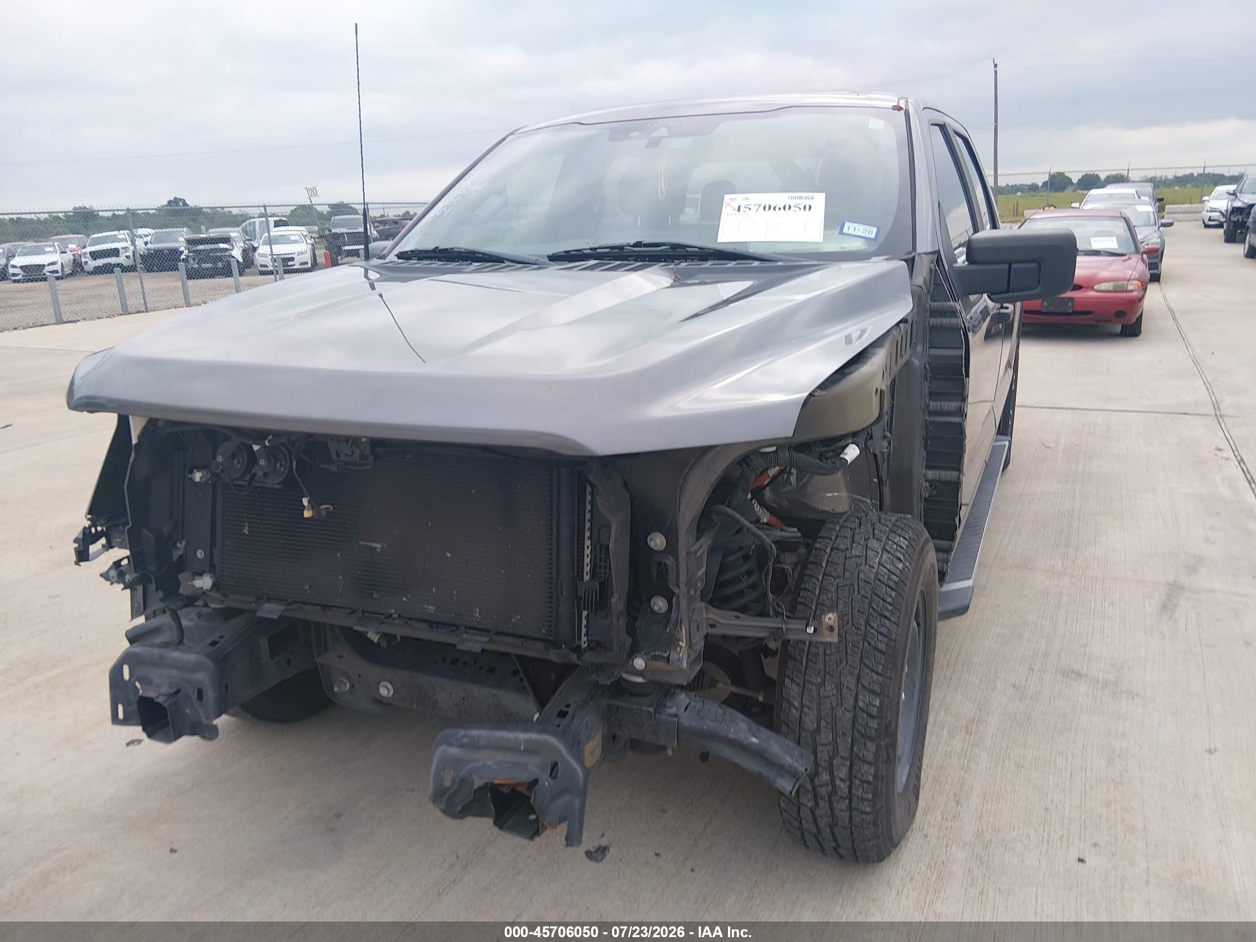 2021 Ford F-150 VIN 1FTEW1C5XMFC46557 IAAI salvage auction — Front End, Salvage (Texas), sold $9,800 on 2026-09-25 (photo 6)