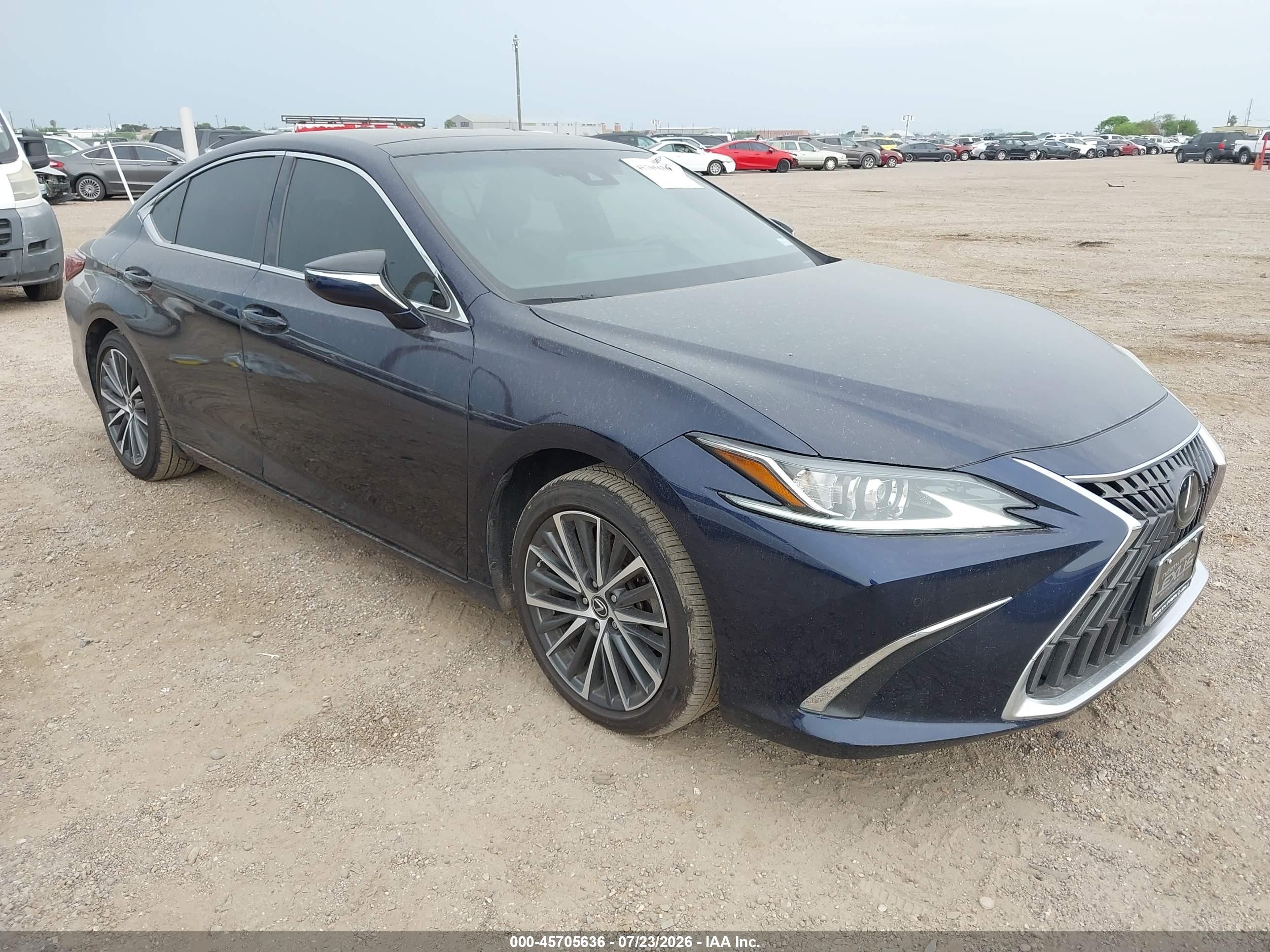 2023 Lexus ES 350 VIN 58ADZ1B14PU157489 — IAAI salvage auction photo