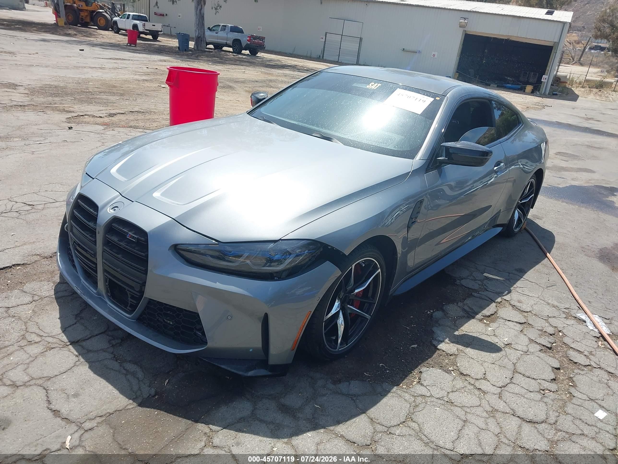 2023 BMW M4 VIN WBS43AZ06PCL79055 IAAI salvage auction — Stripped, Salvage (California), sold $23,300 on 2026-08-17 (photo 2)