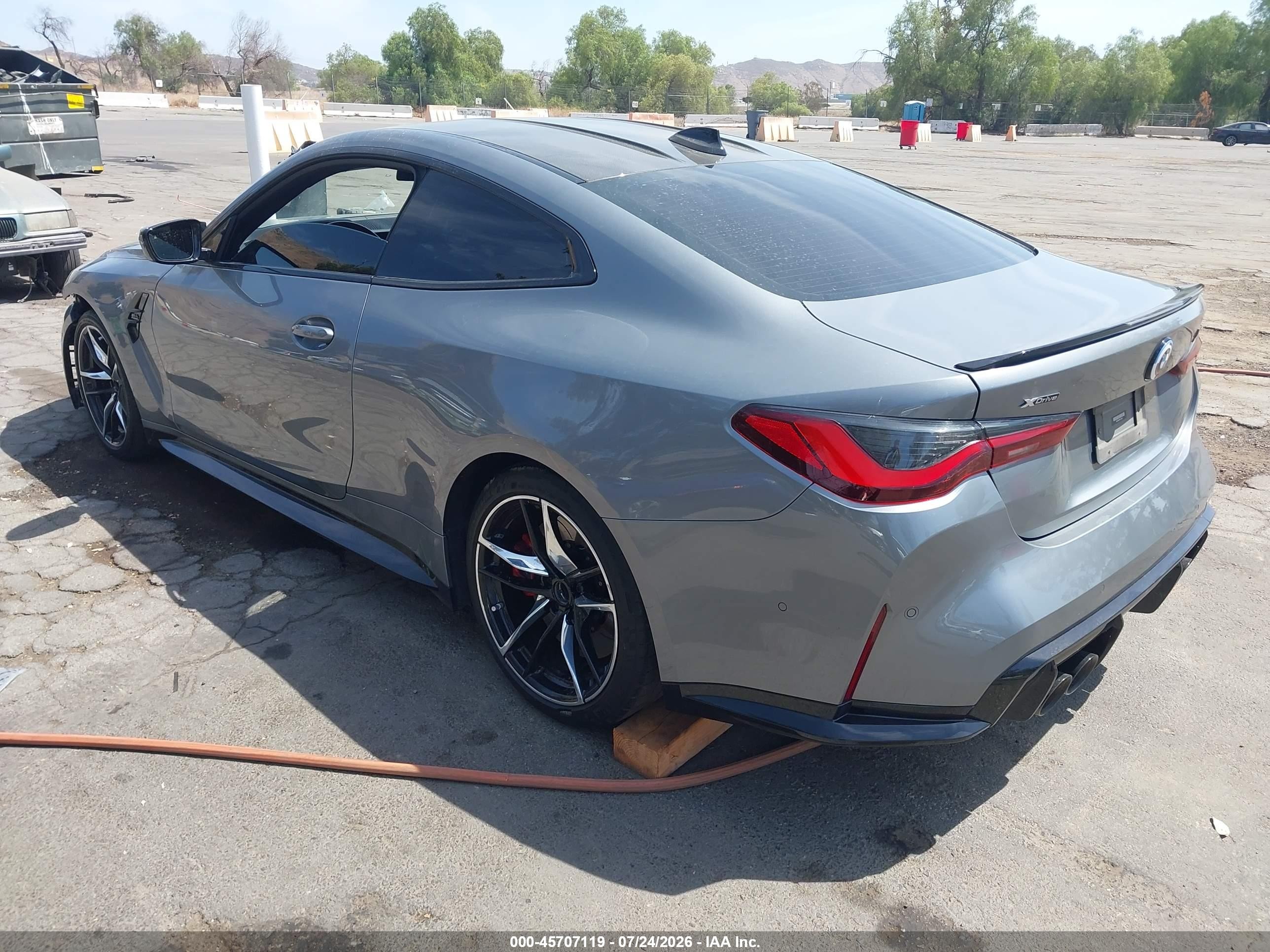 2023 BMW M4 VIN WBS43AZ06PCL79055 IAAI salvage auction — Stripped, Salvage (California), sold $23,300 on 2026-08-17 (photo 3)