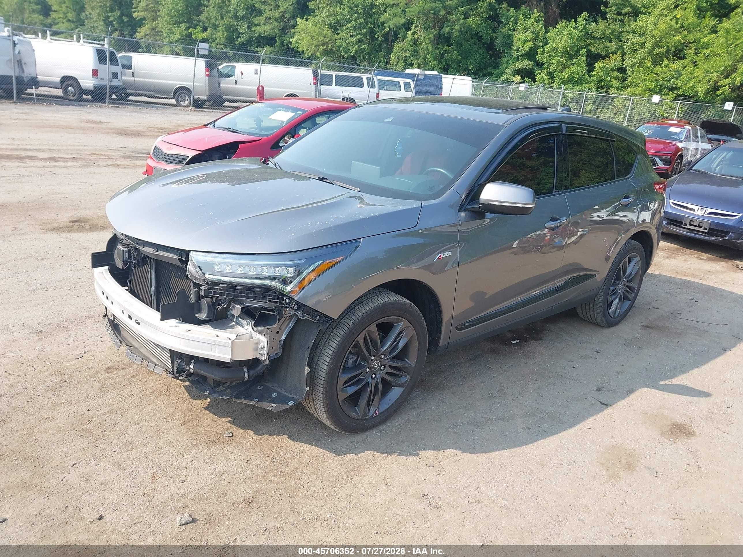 2024 Acura Rdx VIN 5J8TC2H65RL005989 IAAI salvage auction — Unknown, Salvage - Greater Than 75% (Maryland), sold $13,600 on 2026-09-19 (photo 2)