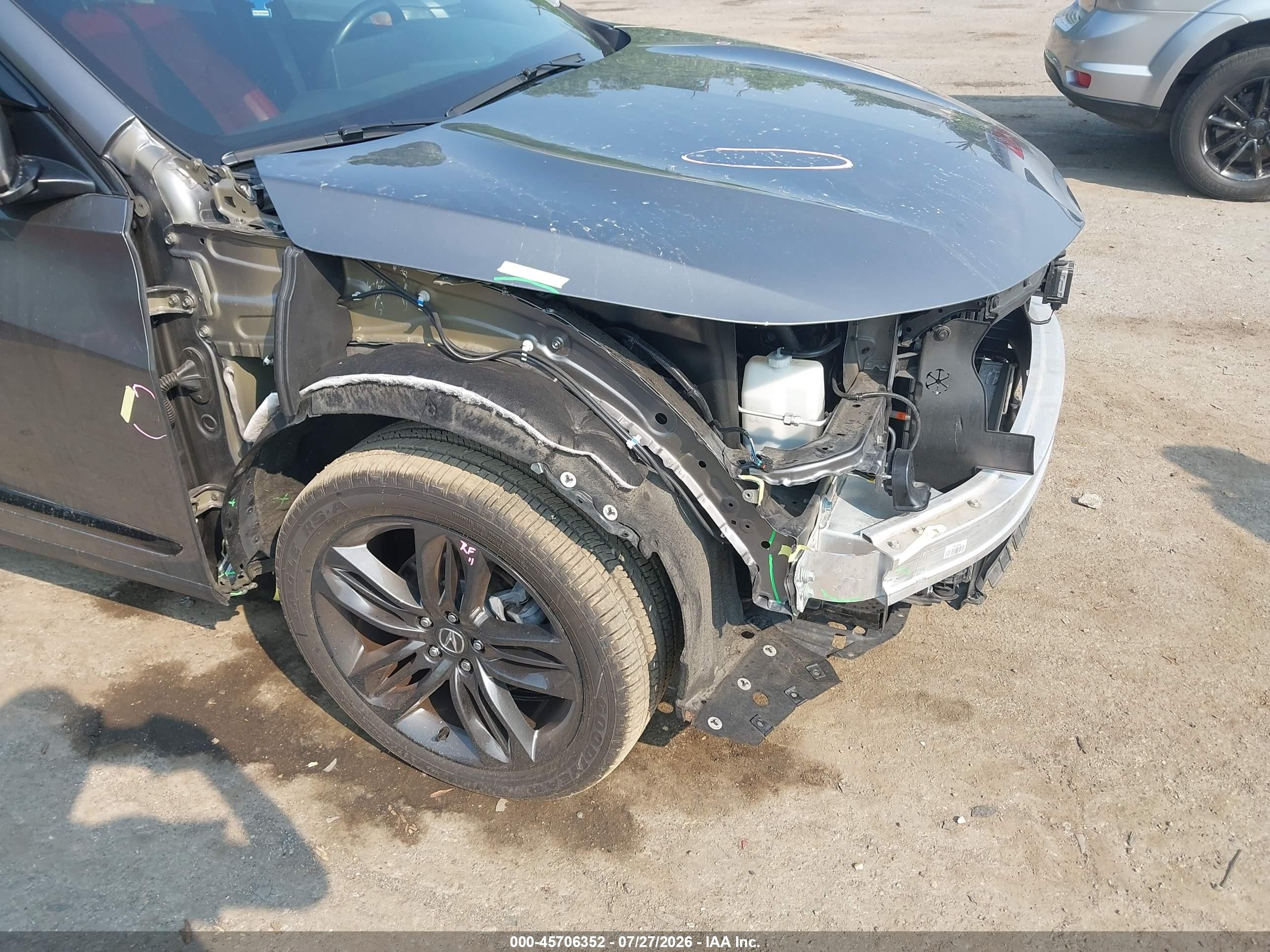 2024 Acura Rdx VIN 5J8TC2H65RL005989 IAAI salvage auction — Unknown, Salvage - Greater Than 75% (Maryland), sold $13,600 on 2026-09-19 (photo 6)