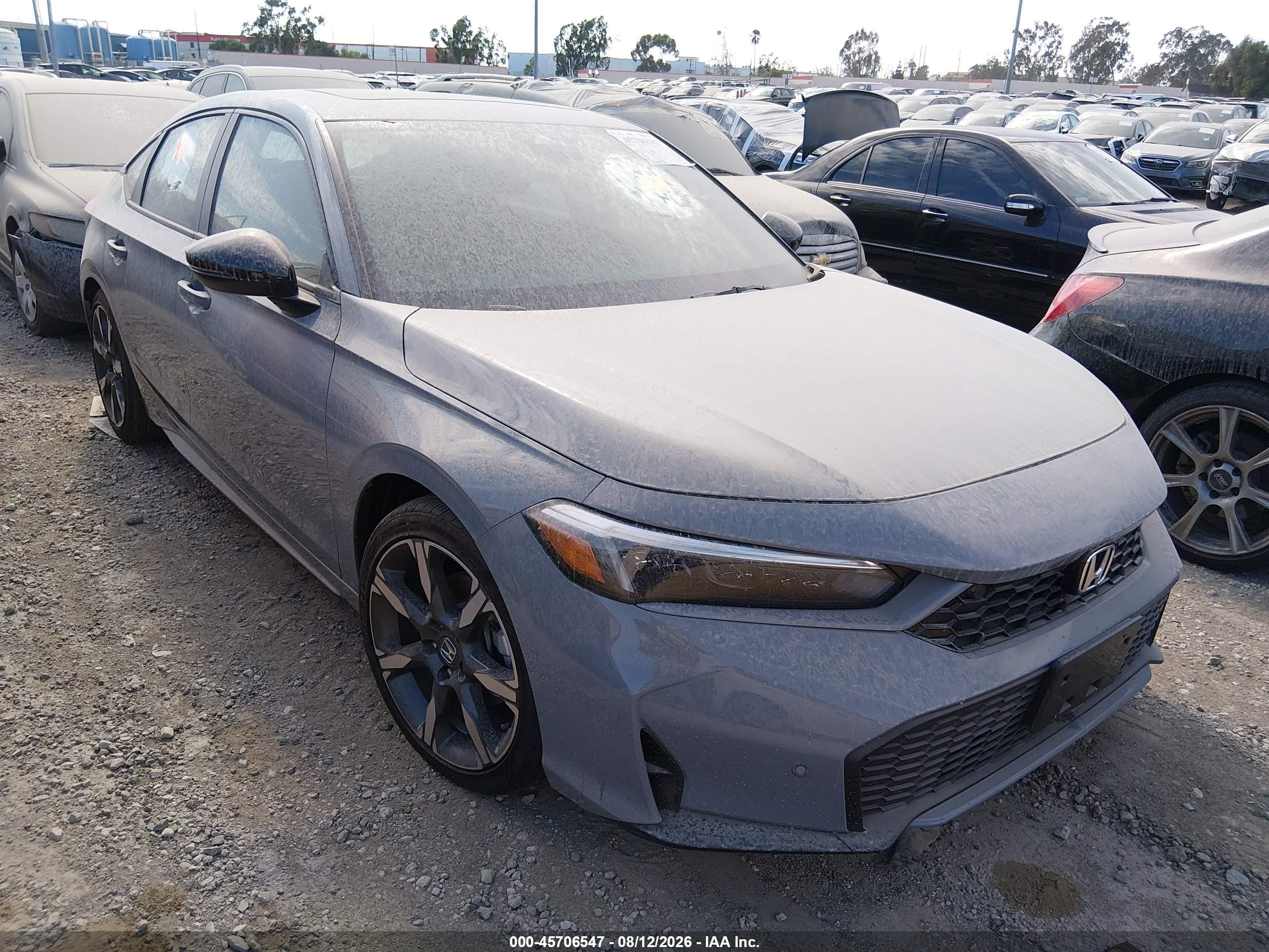 2026 Honda Civic Hybrid VIN 19XFL4H99TE000215 — IAAI salvage auction photo
