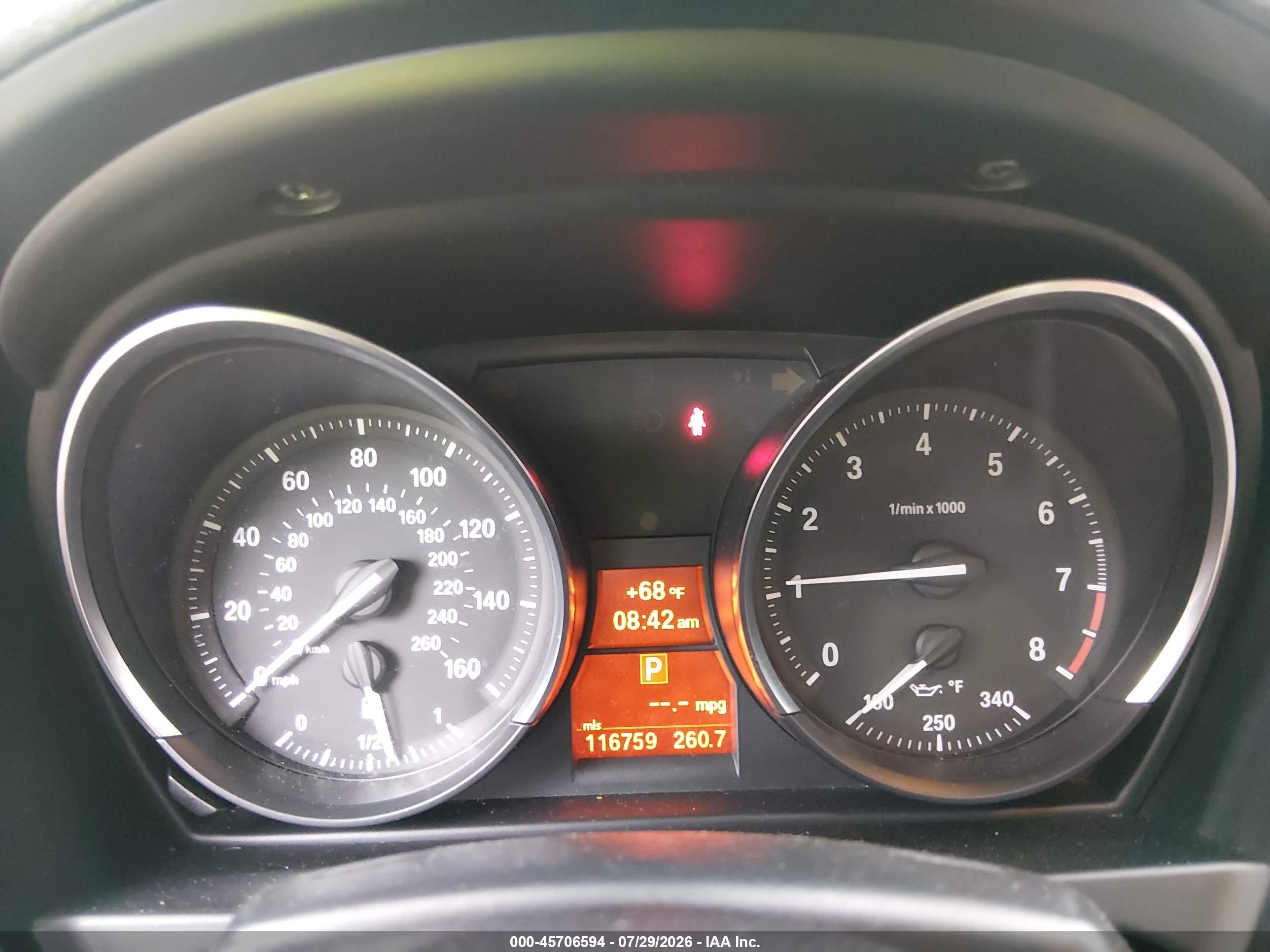 2016 BMW Z4 VIN WBALL5C50G5A20304 IAAI salvage auction — Storm Damage, Salvage (New Jersey), sold $3,550 on 2026-09-03 (photo 7)