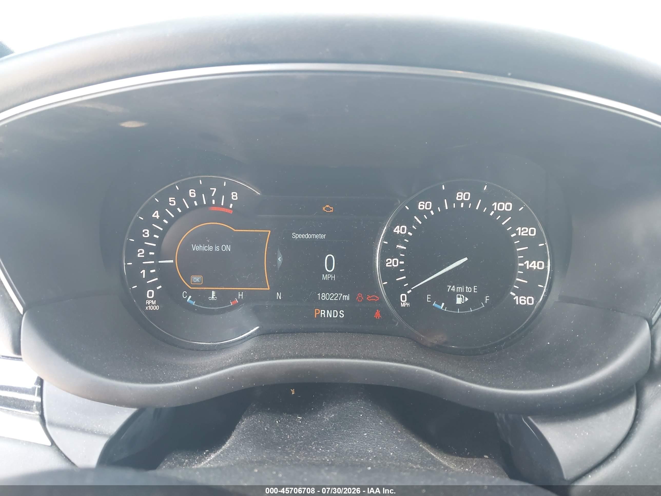 2017 Lincoln MKC VIN 5LMCJ4D92HUL12781 IAAI salvage auction — Hail, Original (Texas), sold $1,900 on 2026-09-24 (photo 7)