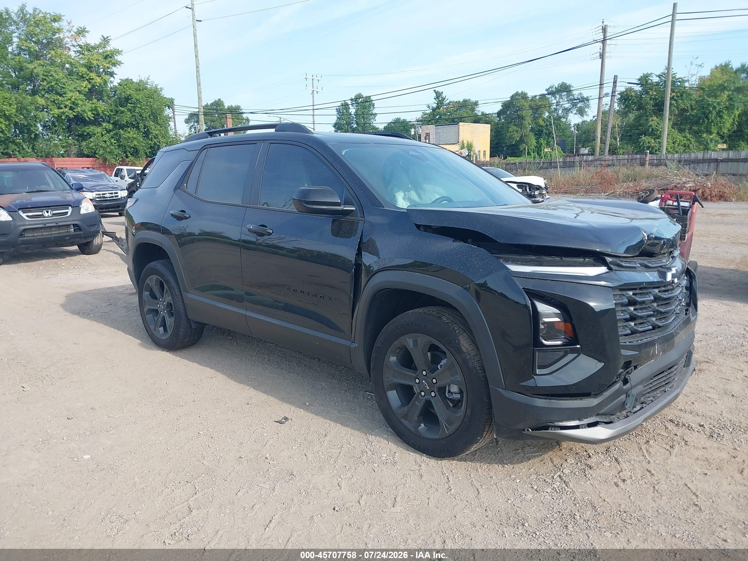 2026 Chevrolet Equinox VIN 3GNAXHEG0TL517933 — IAAI salvage auction photo