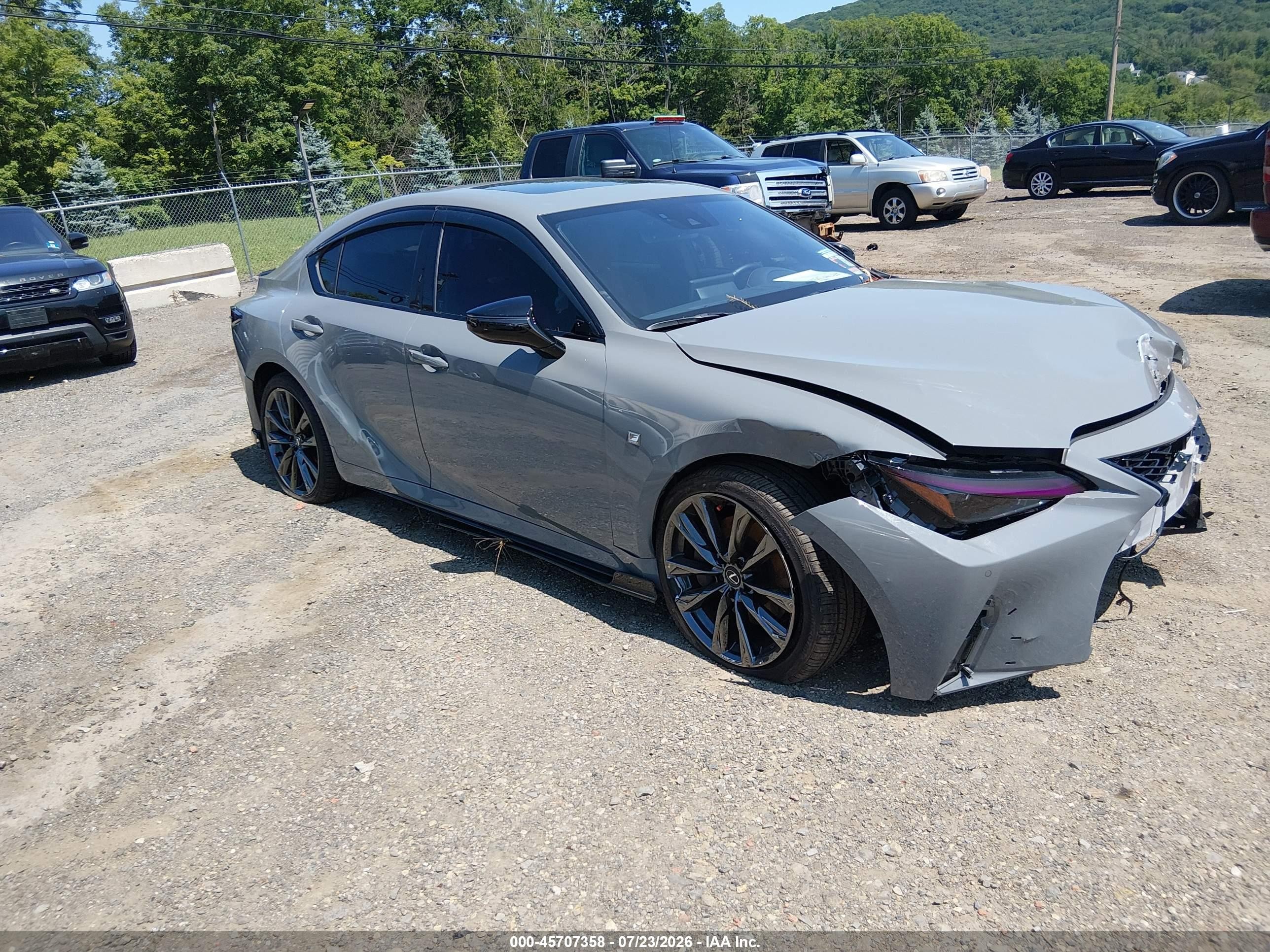 2025 Lexus IS 350 VIN JTHGZ1E21S5042511 — IAAI salvage auction photo