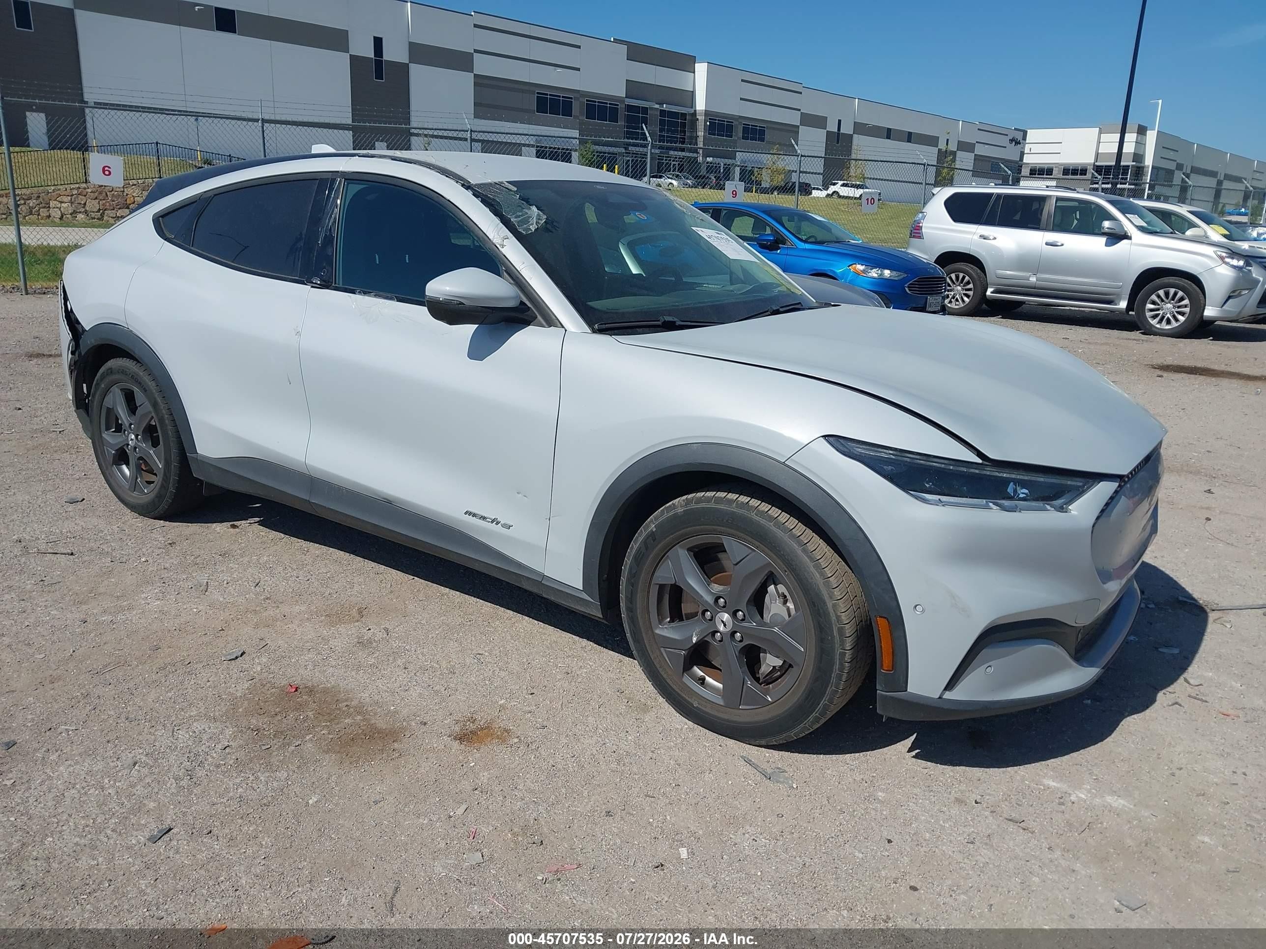 2021 Ford Mustang Mach-E VIN 3FMTK1RM2MMA49668 — IAAI salvage auction photo