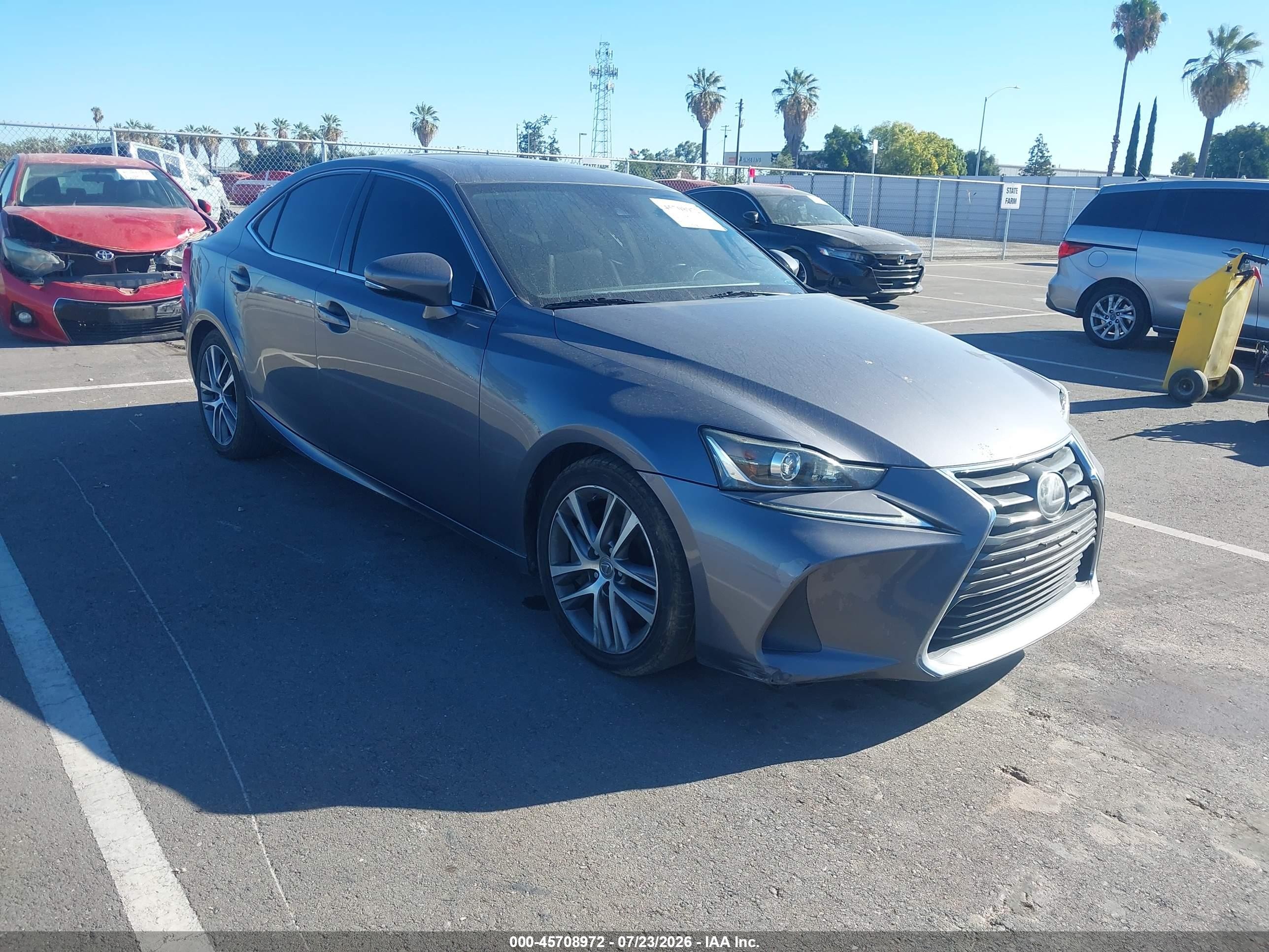 2018 Lexus IS 300 VIN JTHBA1D23J5081361 — IAAI salvage auction photo