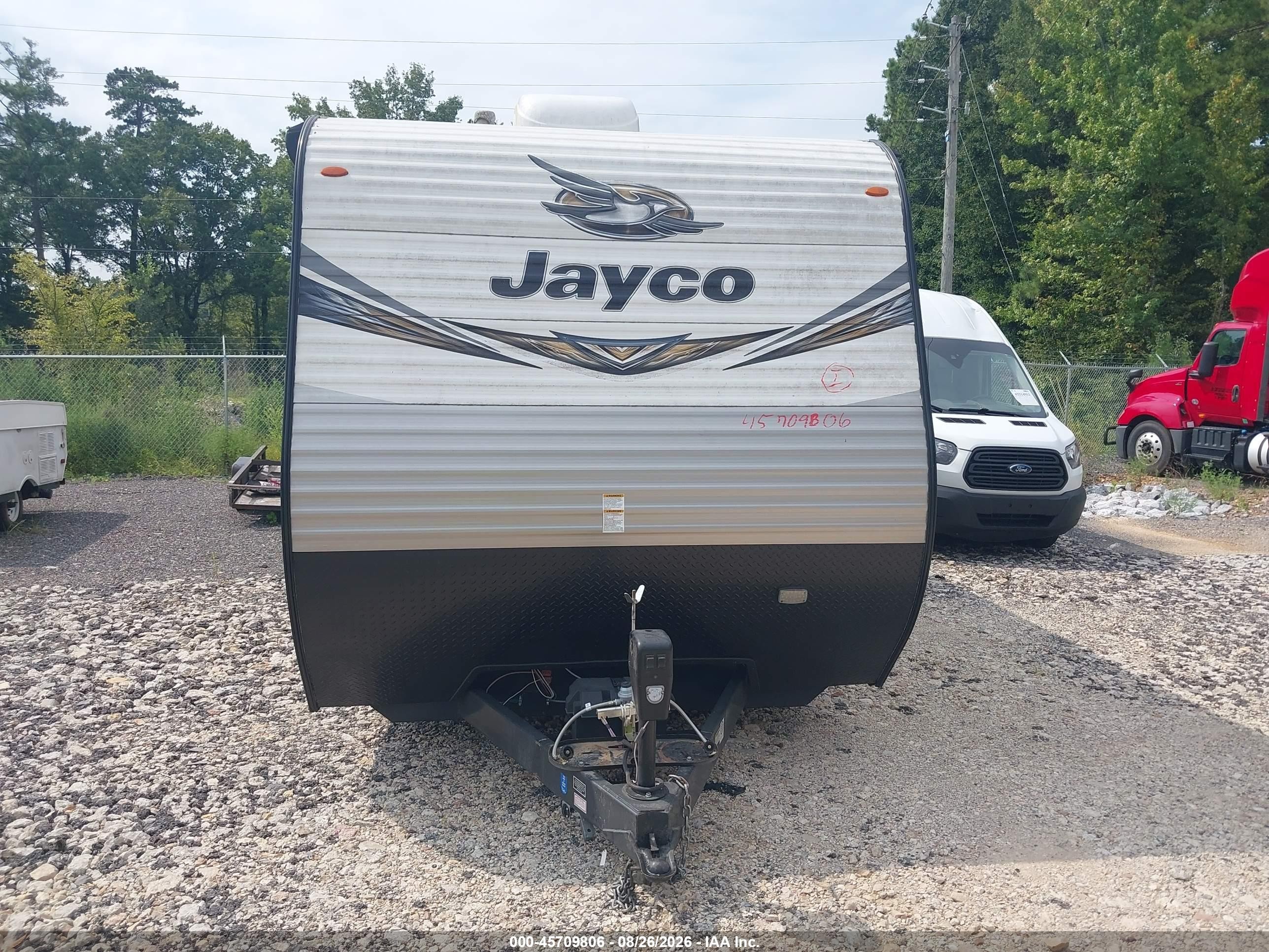 2019 Jayco Jayfl184bh VIN 1UJBJ0BT4K1T20349 IAAI salvage auction — Unknown, Salvage (Alabama), sold $4,825 on 2026-10-14 (photo 6)