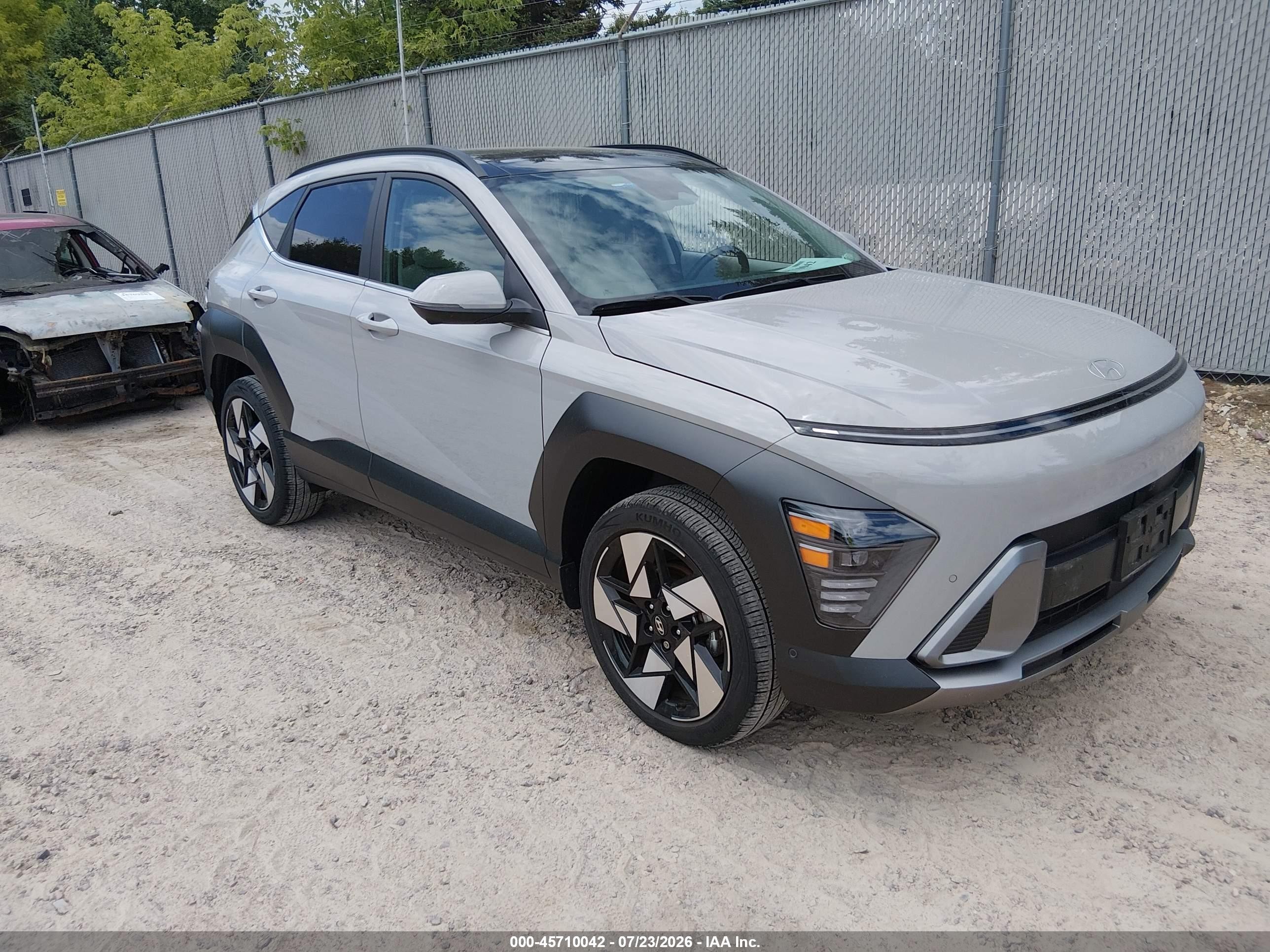 2025 Hyundai Kona VIN KM8HECA33SU291258 — IAAI salvage auction photo