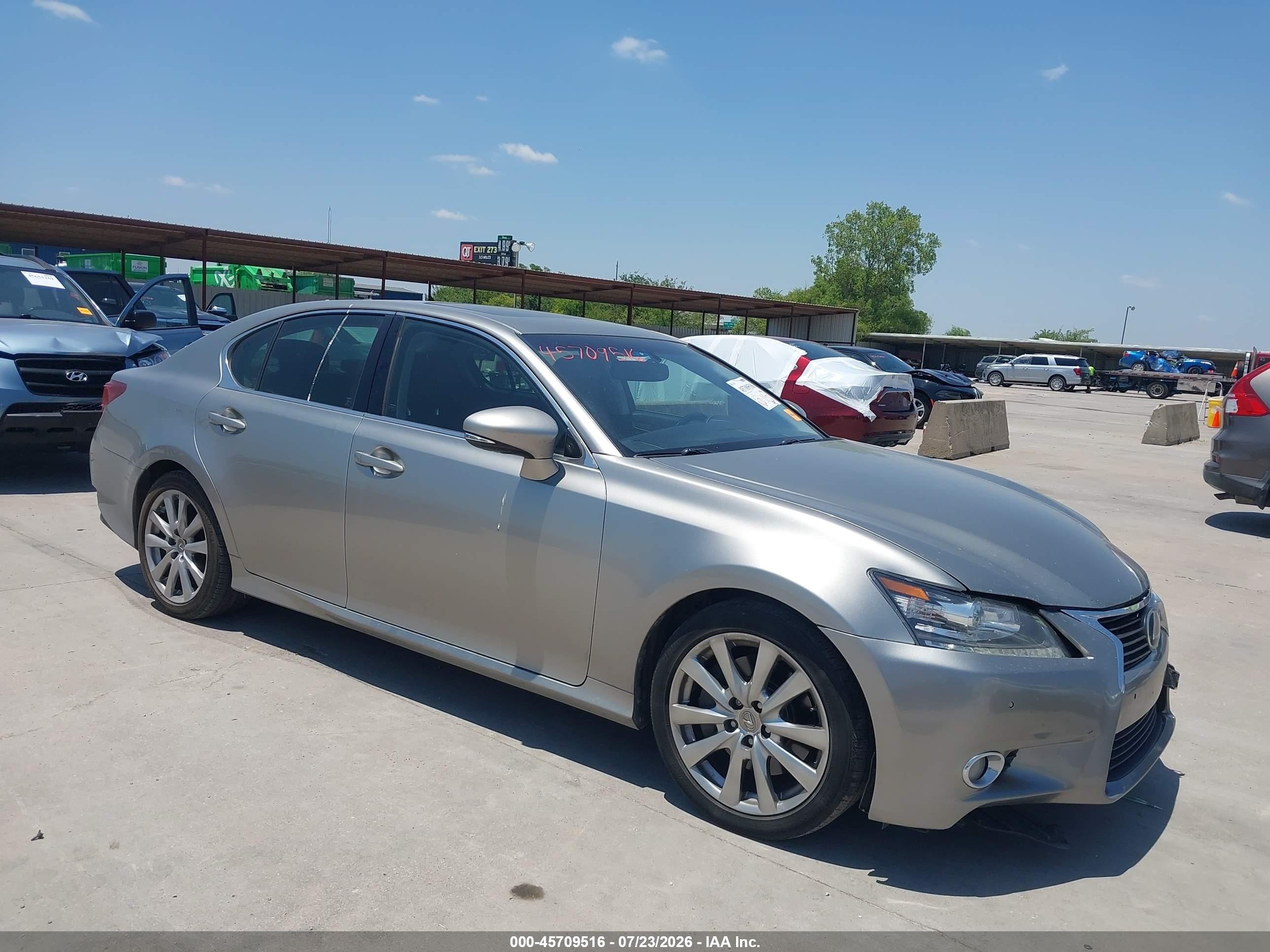 2015 Lexus GS 350 VIN JTHBE1BLXFA015226 — IAAI salvage auction photo