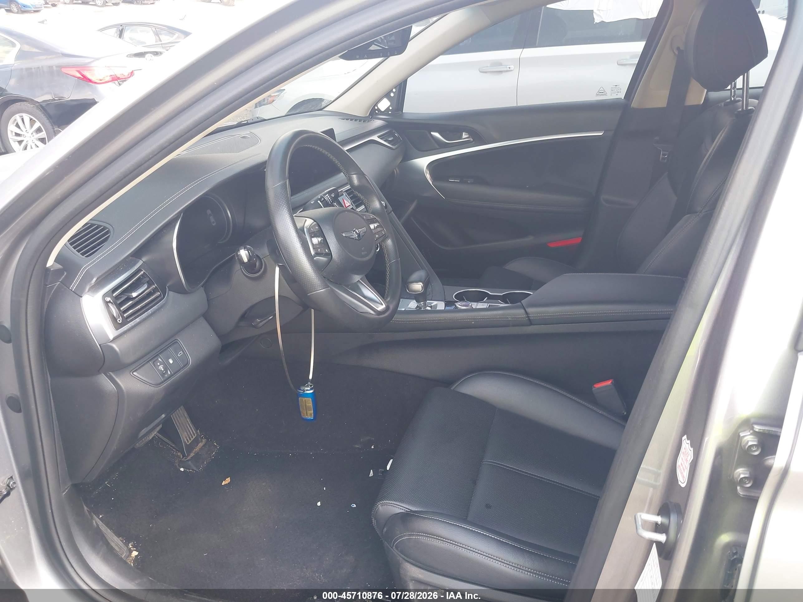 2023 Genesis G70 VIN KMTG34TA3PU131509 IAAI salvage auction — Front End, Salvage (Georgia), sold $6,700 on 2026-09-23 (photo 5)