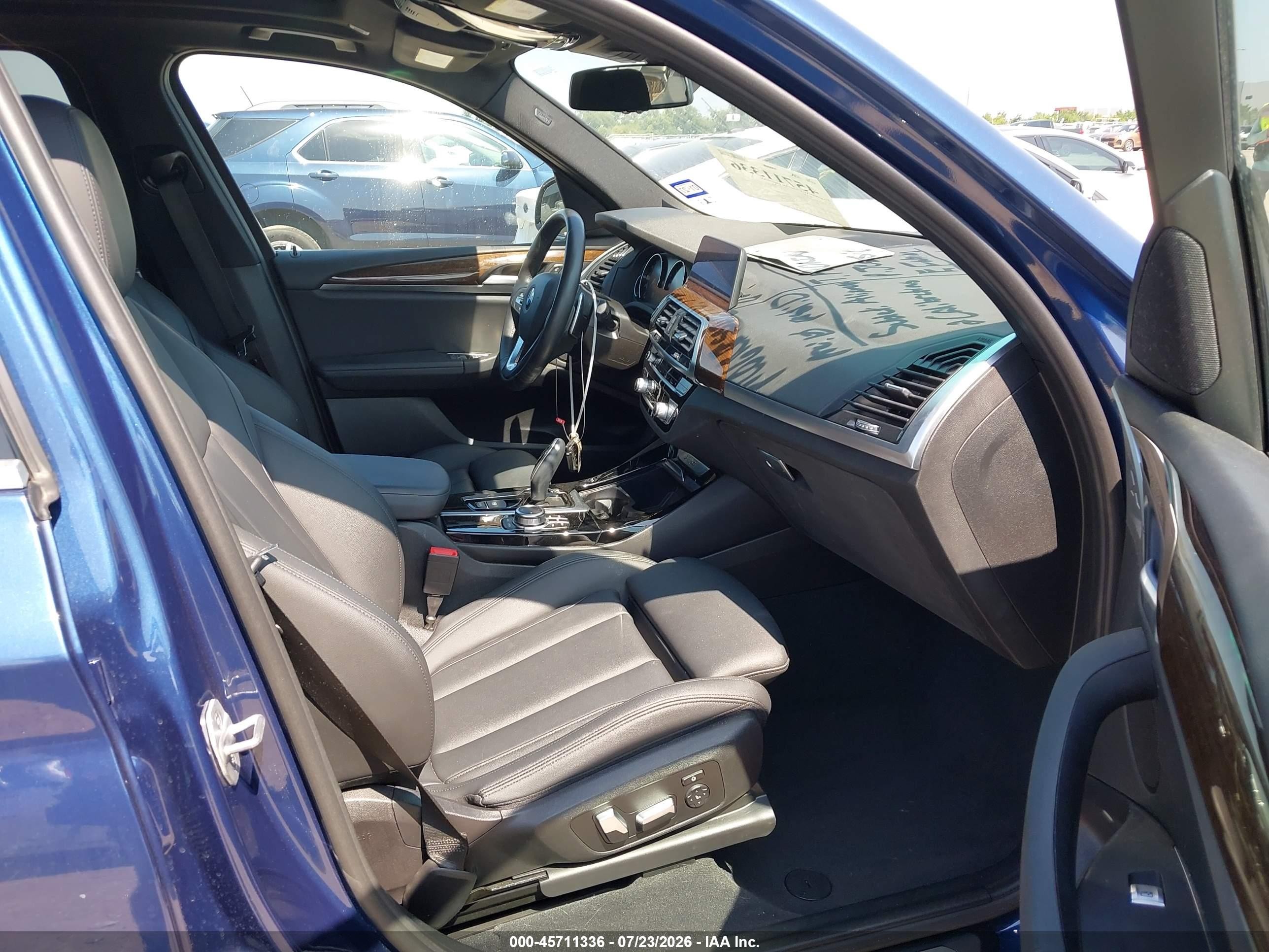 2021 BMW X3 VIN 5UXTY3C02M9E13379 IAAI salvage auction — Rear End, Original (Texas), sold $7,200 on 2026-09-24 (photo 5)