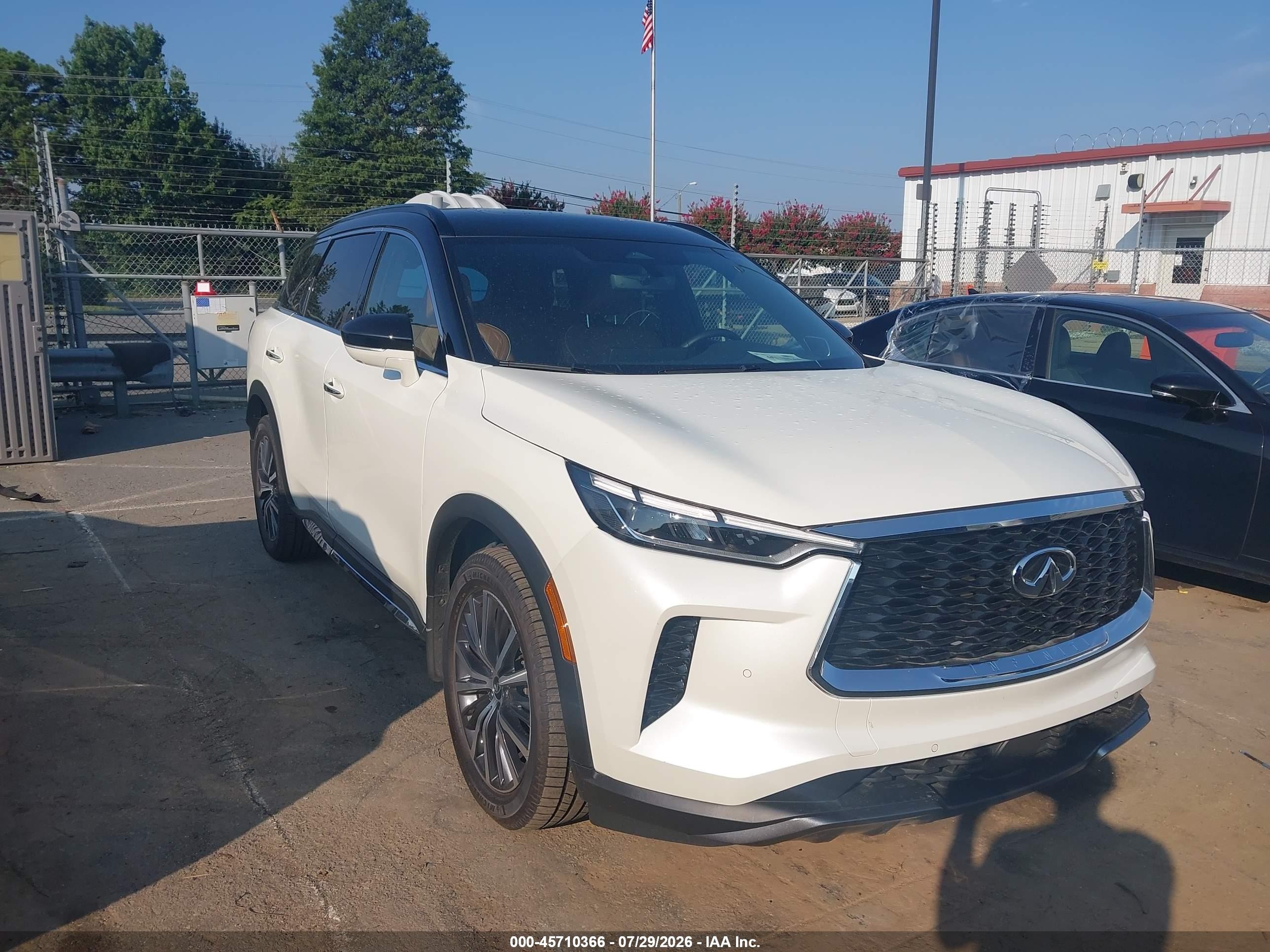 2024 Infiniti QX60 VIN 5N1DL1HU1RC354901 — IAAI salvage auction photo