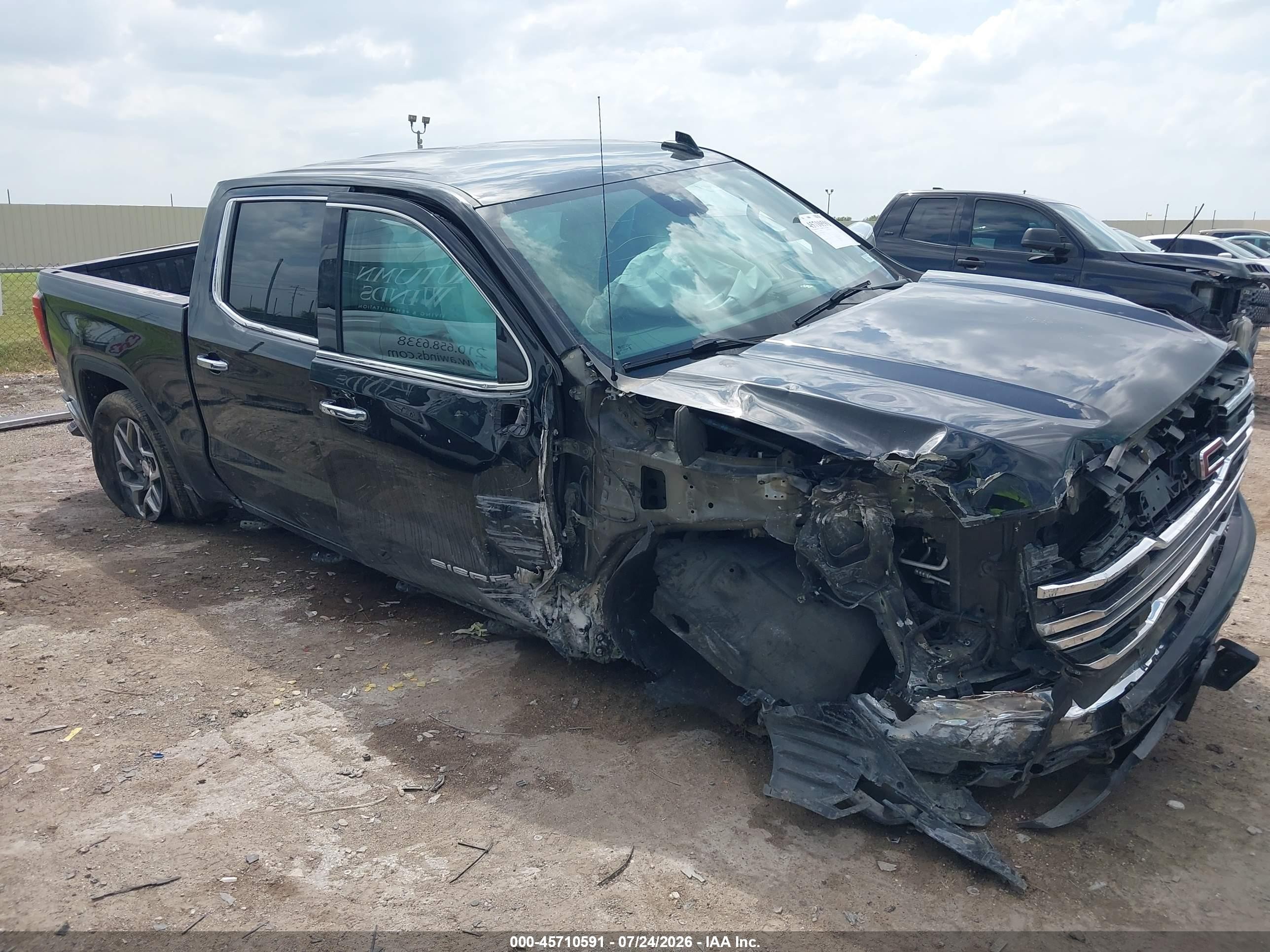 2025 GMC Sierra 1500 VIN 3GTPHDED3SG262118 — IAAI salvage auction photo