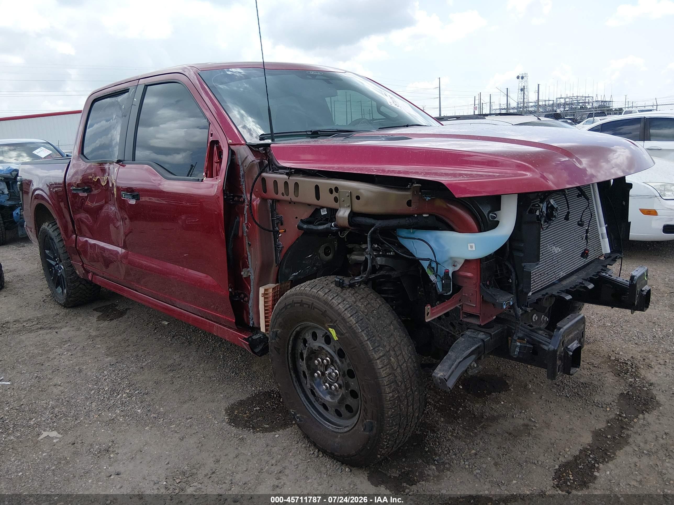 2026 Ford F-150 VIN 1FTEW2L56TFA44111 — IAAI salvage auction photo