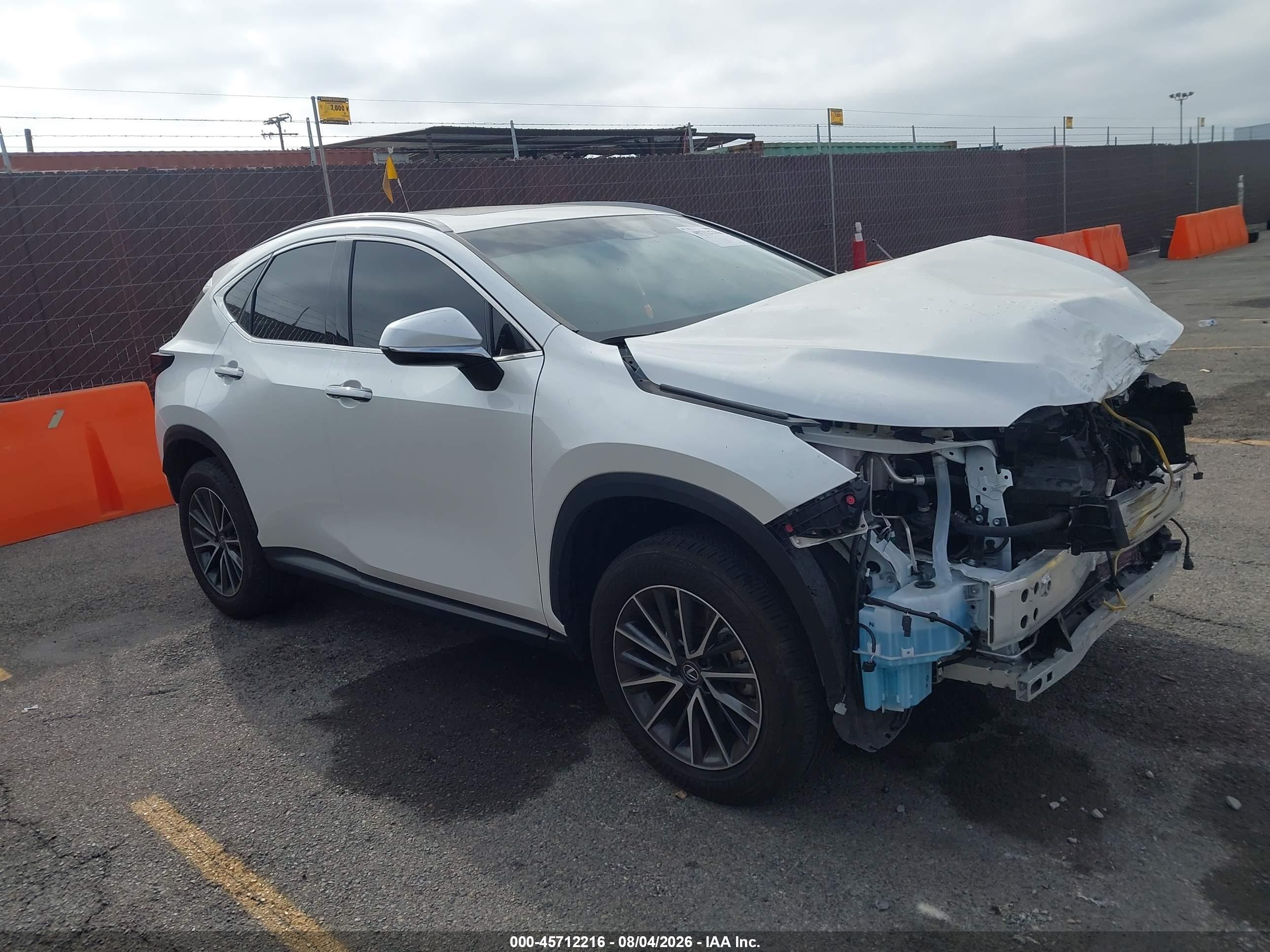 2024 Lexus NX 350h VIN JTJGKCEZ7R2024392 — IAAI salvage auction photo