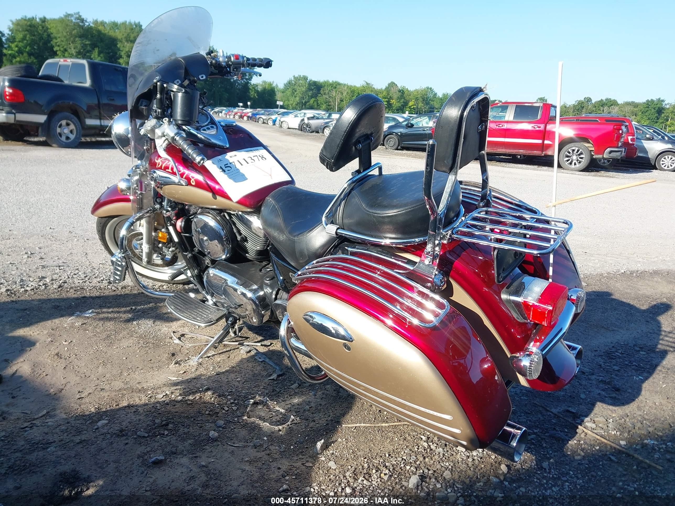 2003 Kawasaki Vn1500 VIN JKBVNAL103A021131 IAAI salvage auction — Side, Mv-907A (New York), sold $50 on 2026-09-08 (photo 3)