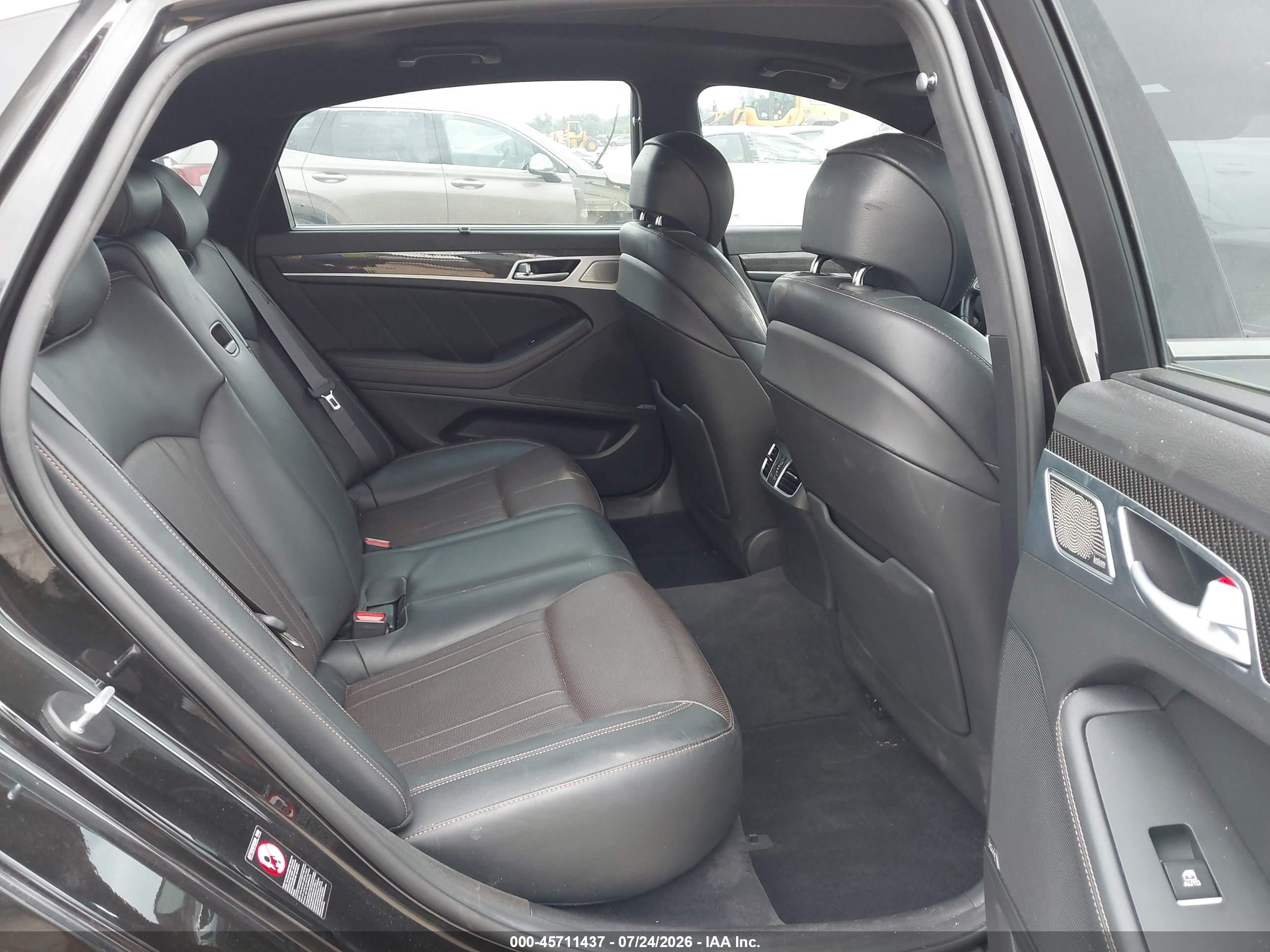 2019 Genesis G80 VIN KMHGN4JB8KU289921 IAAI salvage auction — Rear End, Original (Texas), sold $10,000 on 2026-09-15 (photo 8)