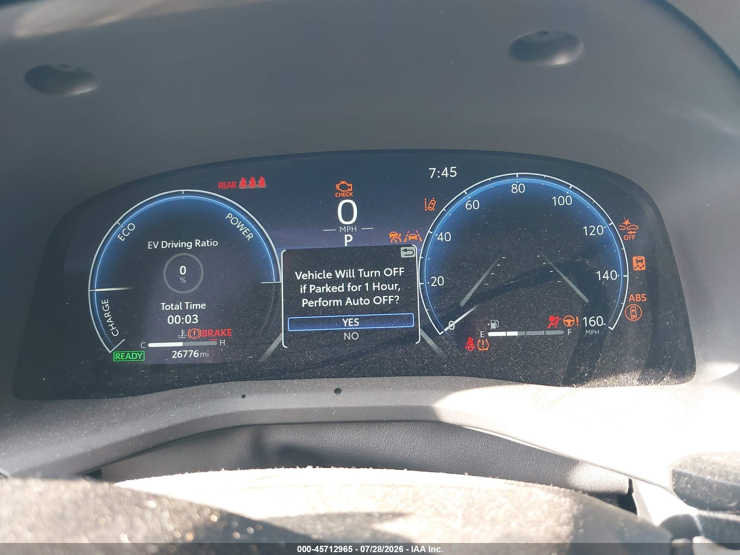 2025 Toyota Camry VIN 4T1DAACK9SU054163 IAAI salvage auction — Rear End, Salvage Certificate (California), sold $16,200 on 2026-09-12 (photo 7)