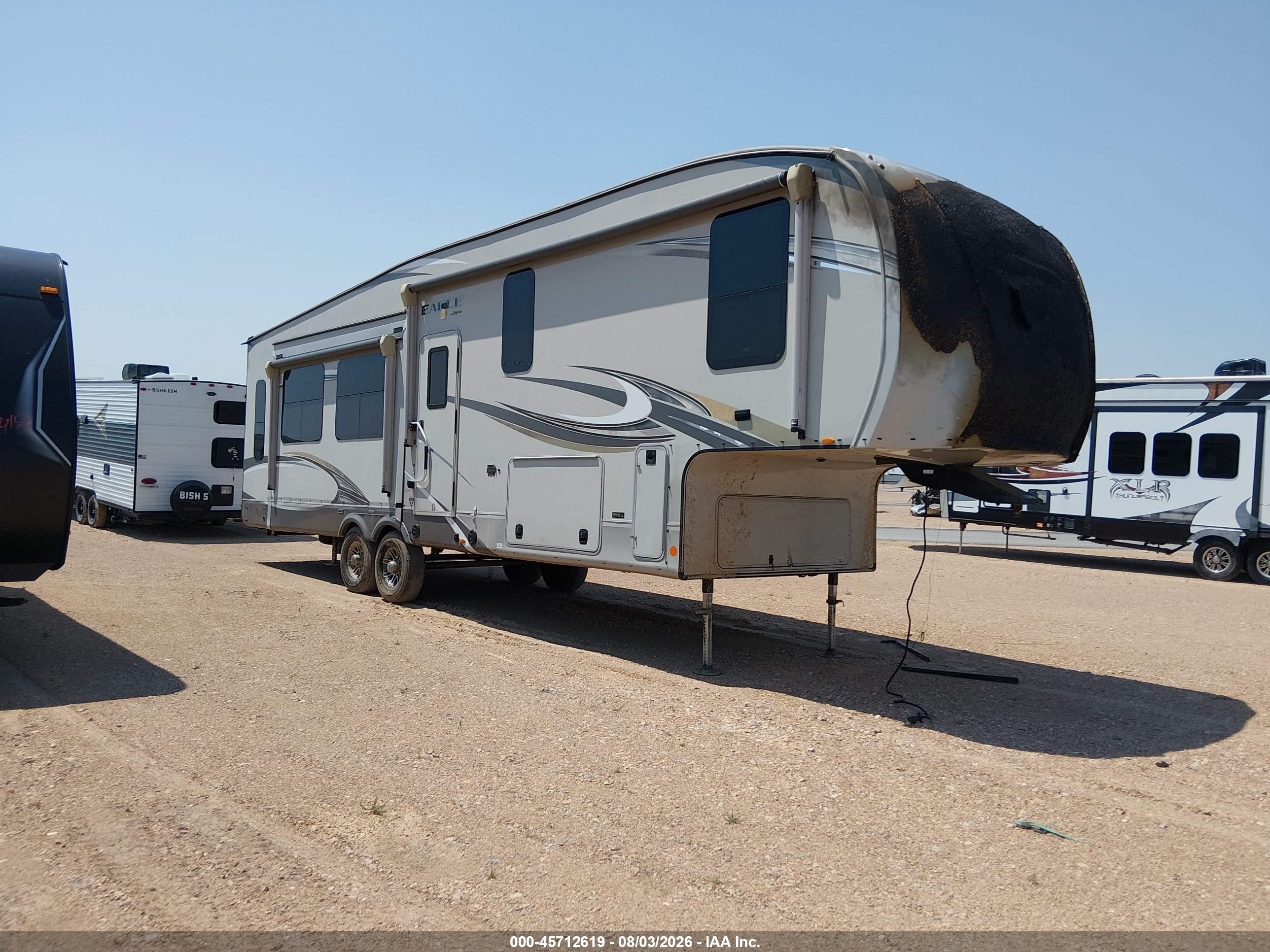 2020 Jayco Other VIN 1UJCJ0BT8L1WD0201 IAAI salvage auction — Front End, Salvage (Arizona), sold $2,750 on 2026-10-05 (photo 1)
