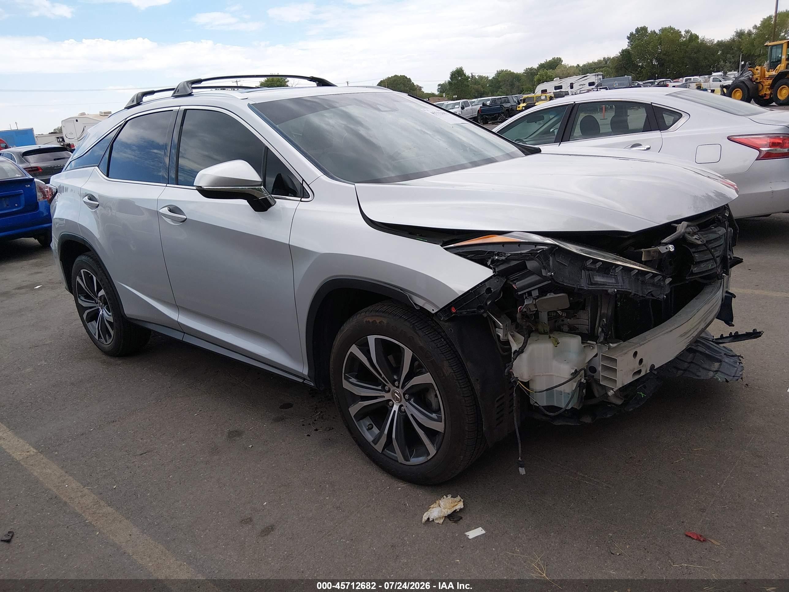 2017 Lexus RX 350 VIN 2T2BZMCA8HC128624 — IAAI salvage auction photo
