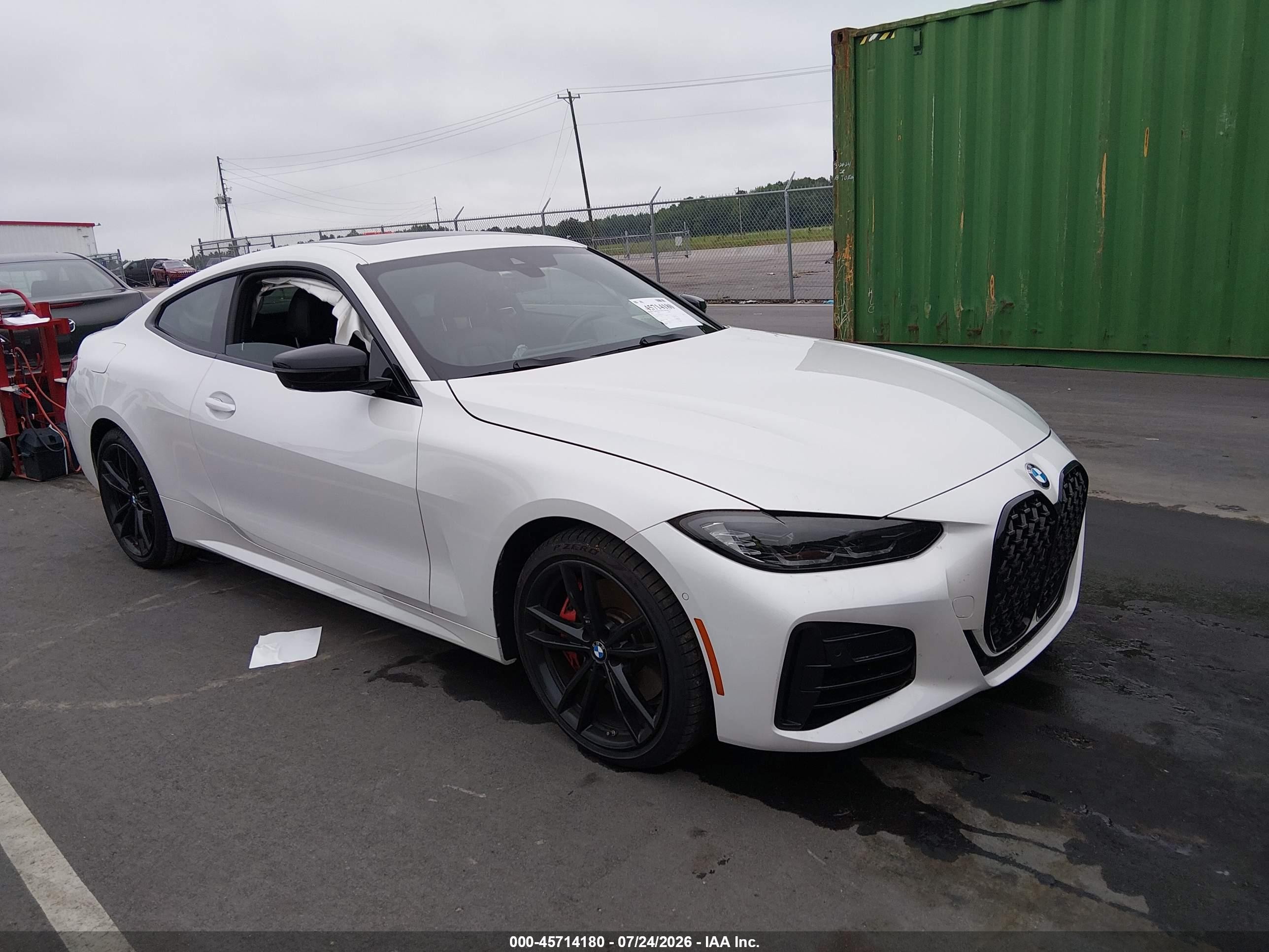 2023 BMW M440i xDrive VIN WBA13AR04PCL93785 — IAAI salvage auction photo