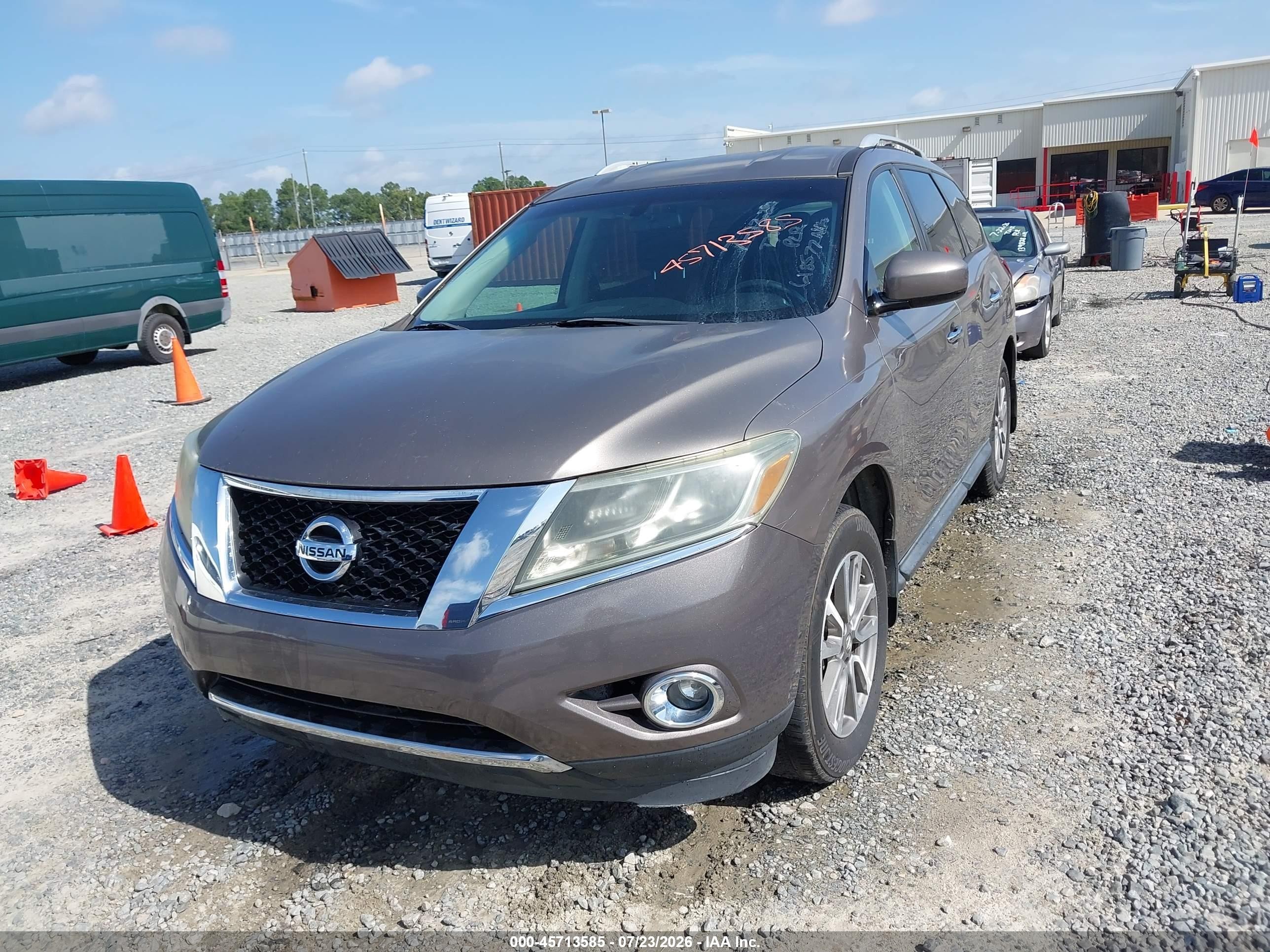 2014 Nissan Pathfinder VIN 5N1AR2MN2EC618577 IAAI salvage auction — Normal Wear, Repossession Paperwork (Georgia), sold $325 on 2026-09-08 (photo 6)