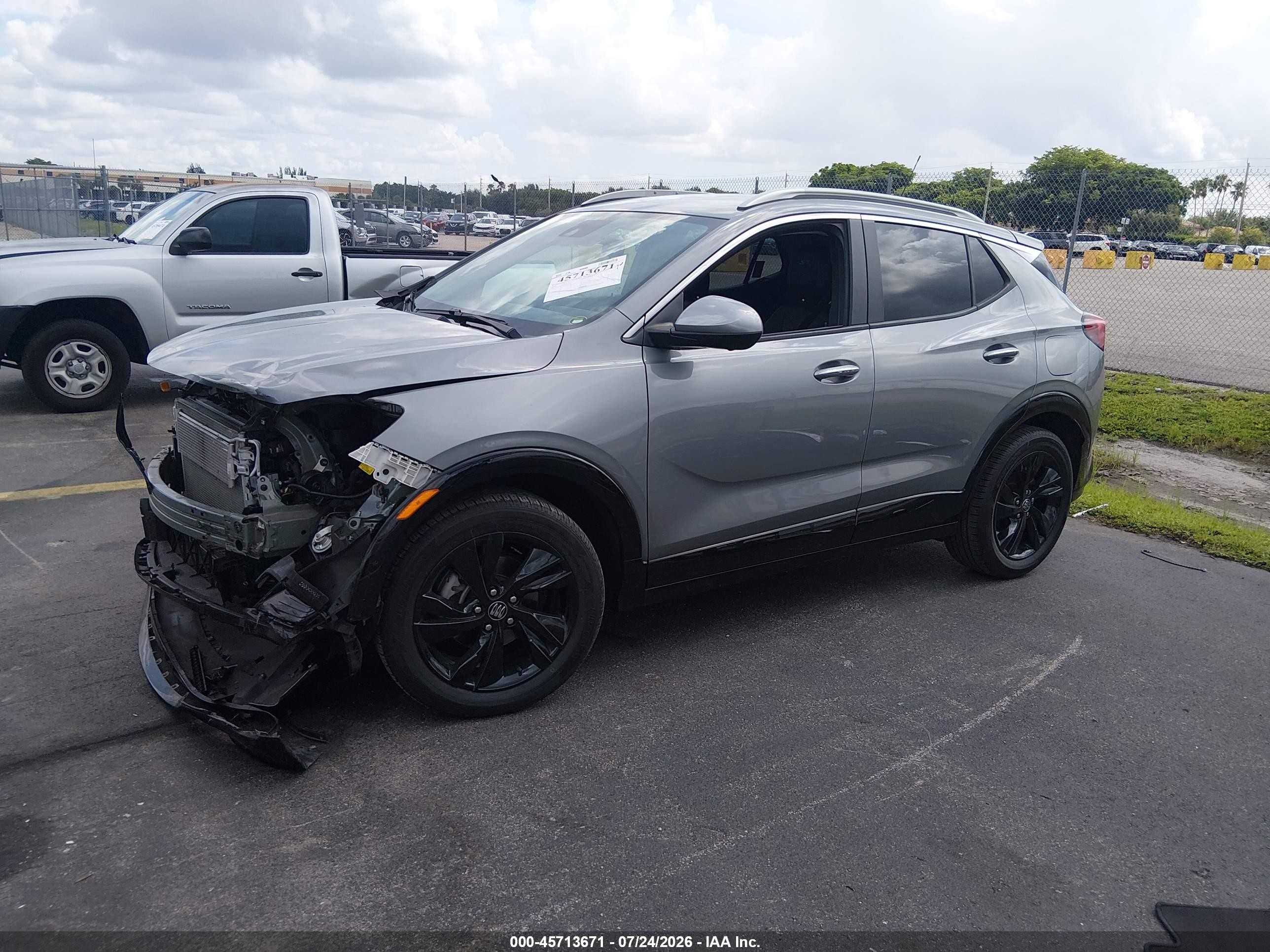 2024 Buick Encore gx VIN KL4AMDSLXRB210558 IAAI salvage auction — Front End, Rebuildable (Florida), sold $5,700 on 2026-09-05 (photo 2)