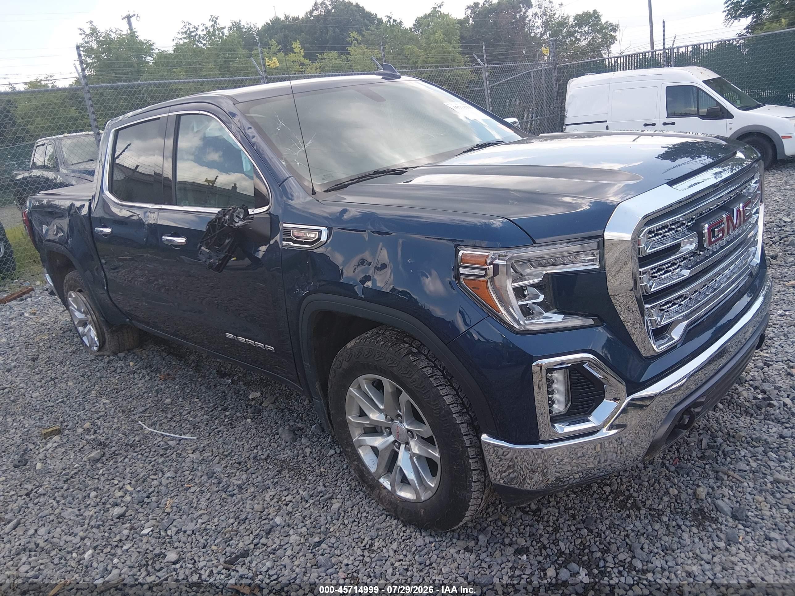 2021 GMC Sierra 1500 VIN 3GTU9DELXMG398823 — IAAI salvage auction photo