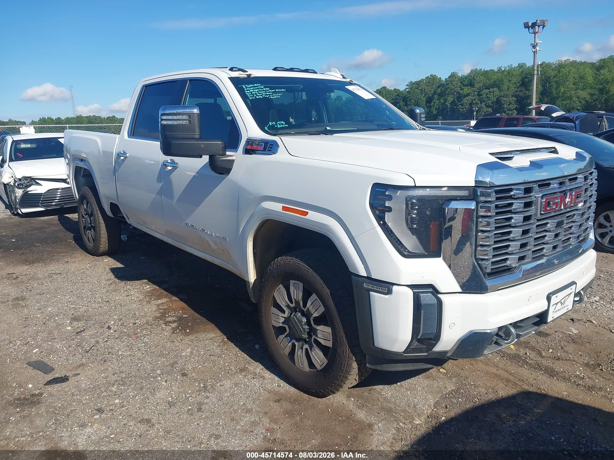 2026 GMC Sierra 2500 HD VIN 1GT4UREY1TF109478 — IAAI salvage auction photo