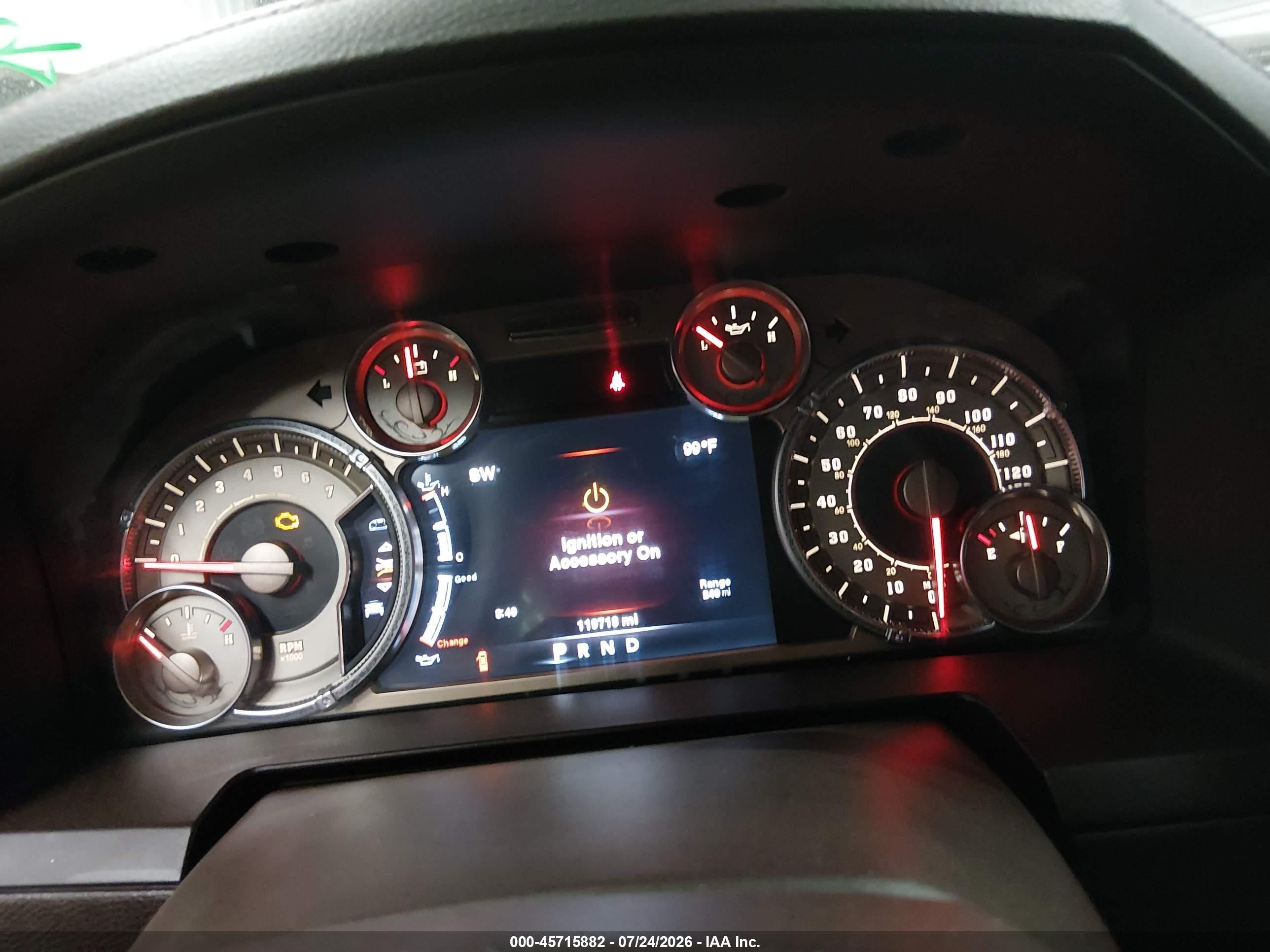 2014 Ram 1500 VIN 1C6RR7PT4ES133790 IAAI salvage auction — Rear End, Salvage (Arizona), sold $4,800 on 2026-09-06 (photo 7)