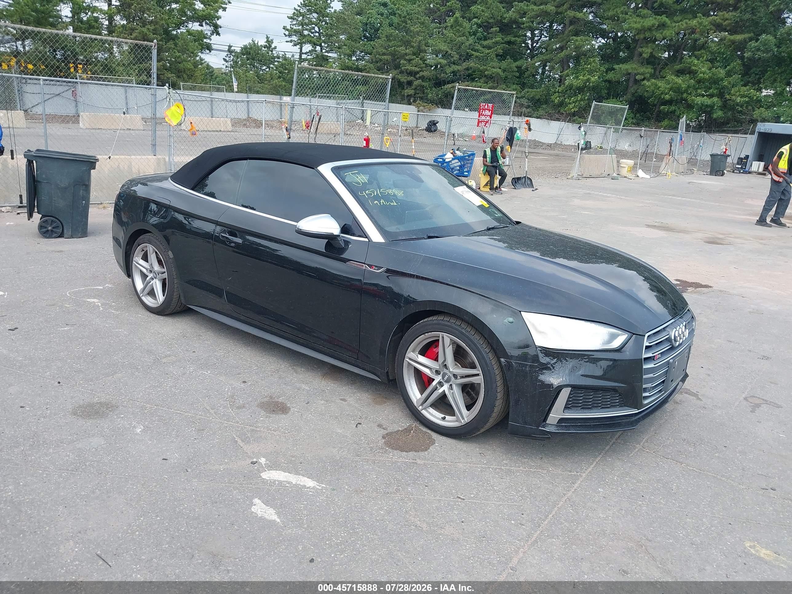 2019 Audi S5 VIN WAUY4GF59KN008457 — IAAI salvage auction photo