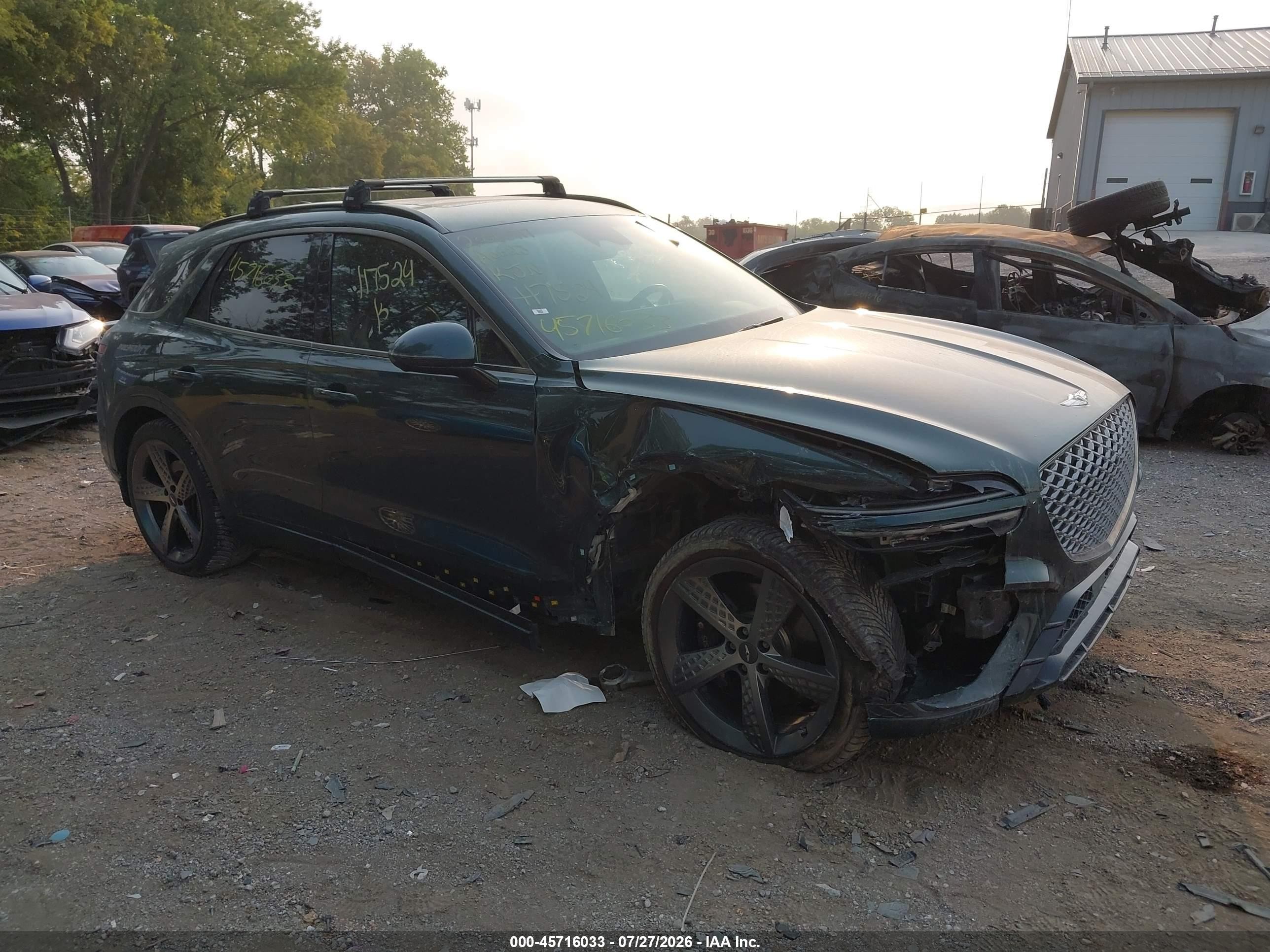 2023 Genesis GV70 VIN KMUMADTBXPU117524 — IAAI salvage auction photo