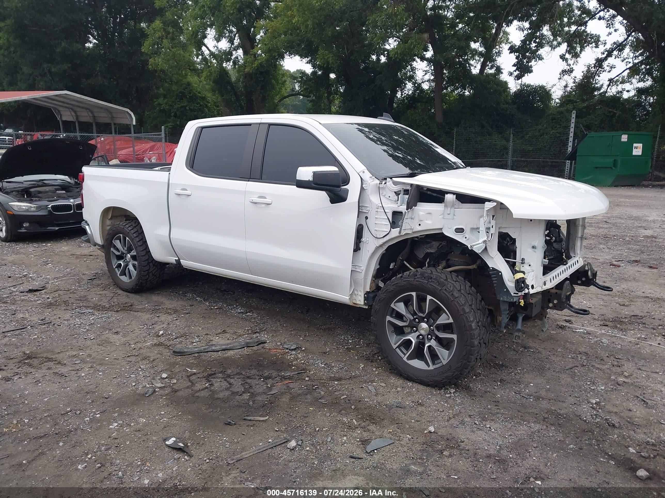 2023 Chevrolet Silverado 1500 VIN 1GCPDKEK9PZ278216 — IAAI salvage auction photo