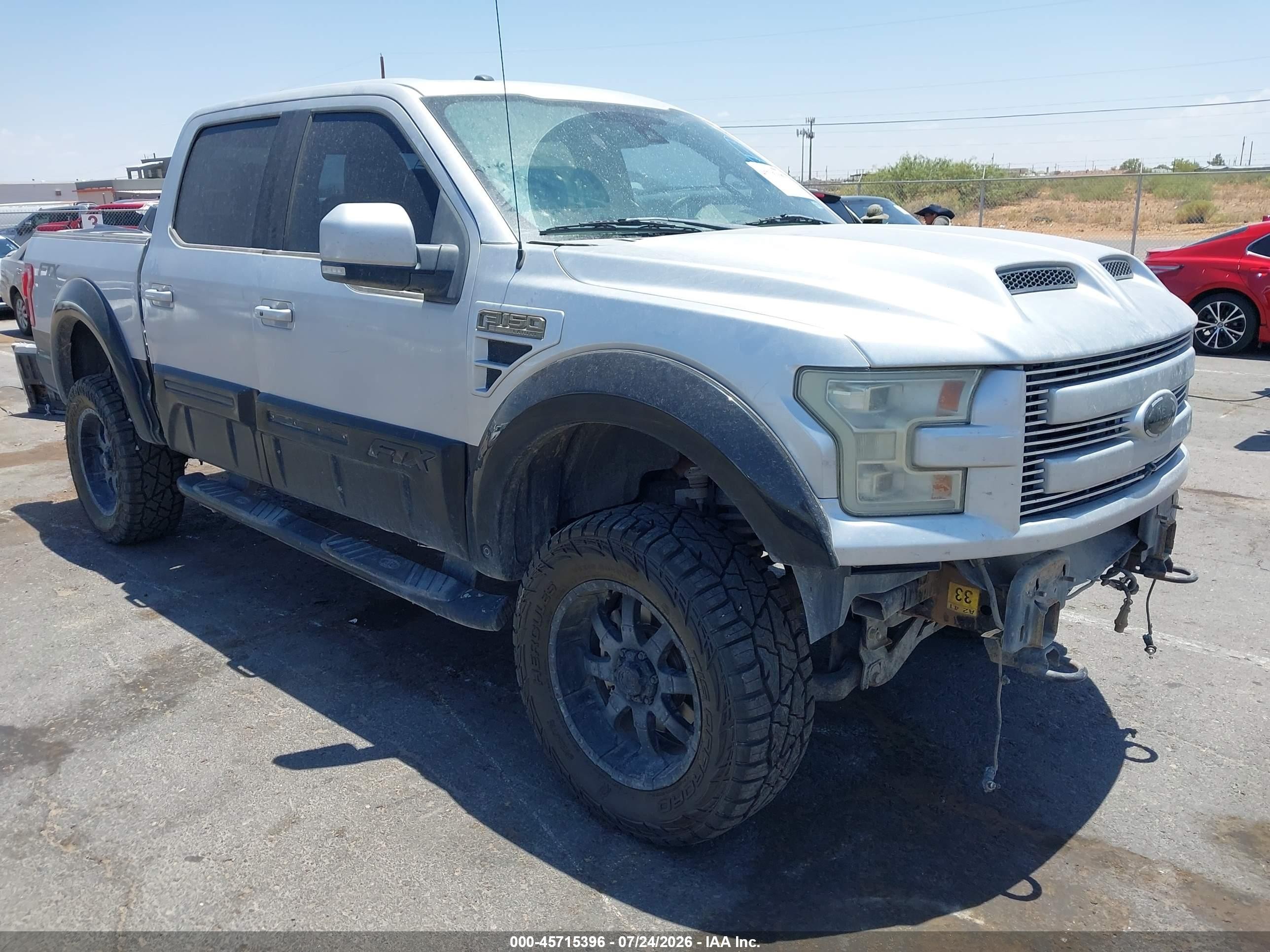 2015 Ford F-150 VIN 1FTEW1EF2FFB42072 — IAAI salvage auction photo