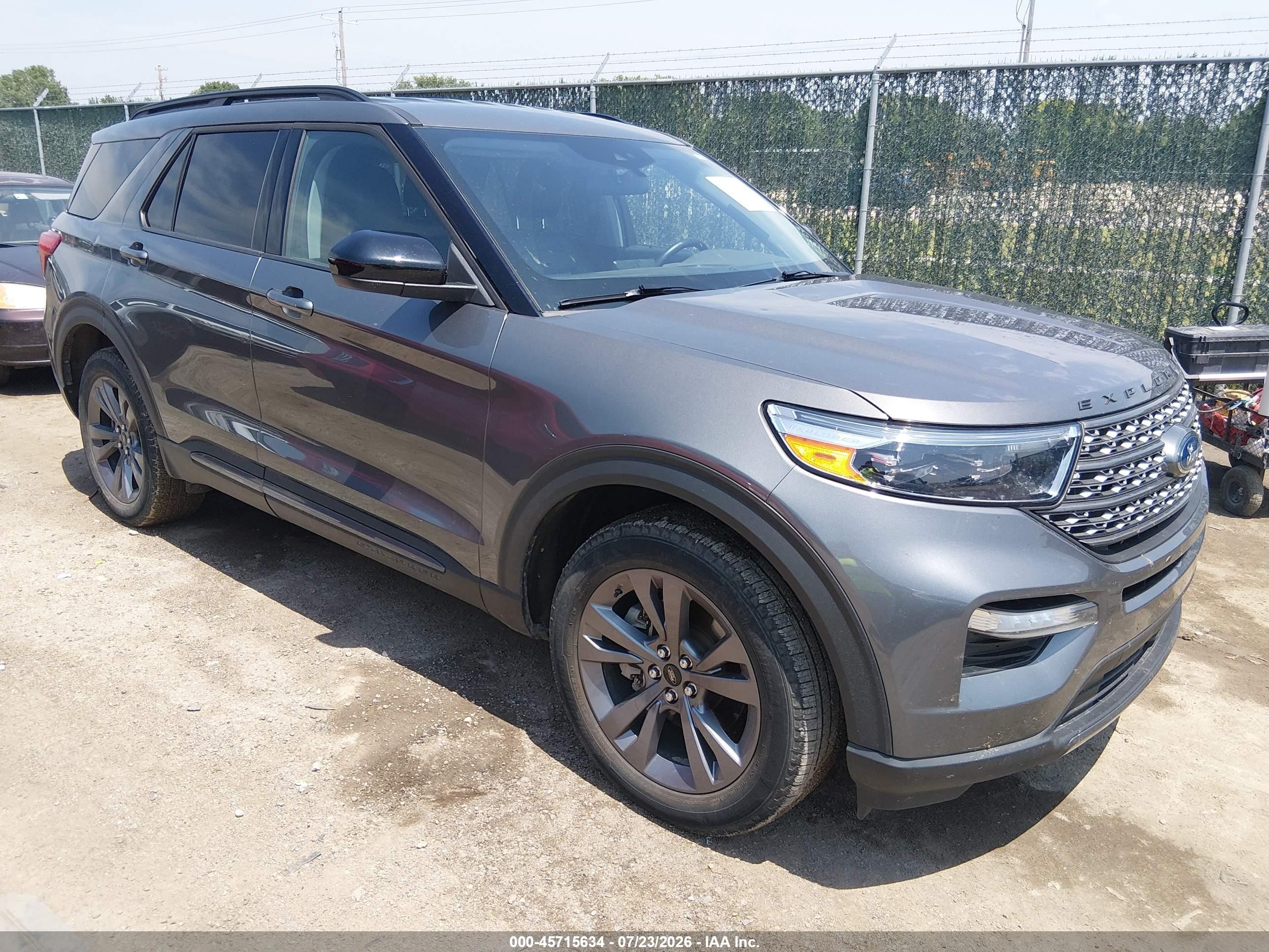 2023 Ford Explorer VIN 1FMSK8DH8PGA50434 — IAAI salvage auction photo