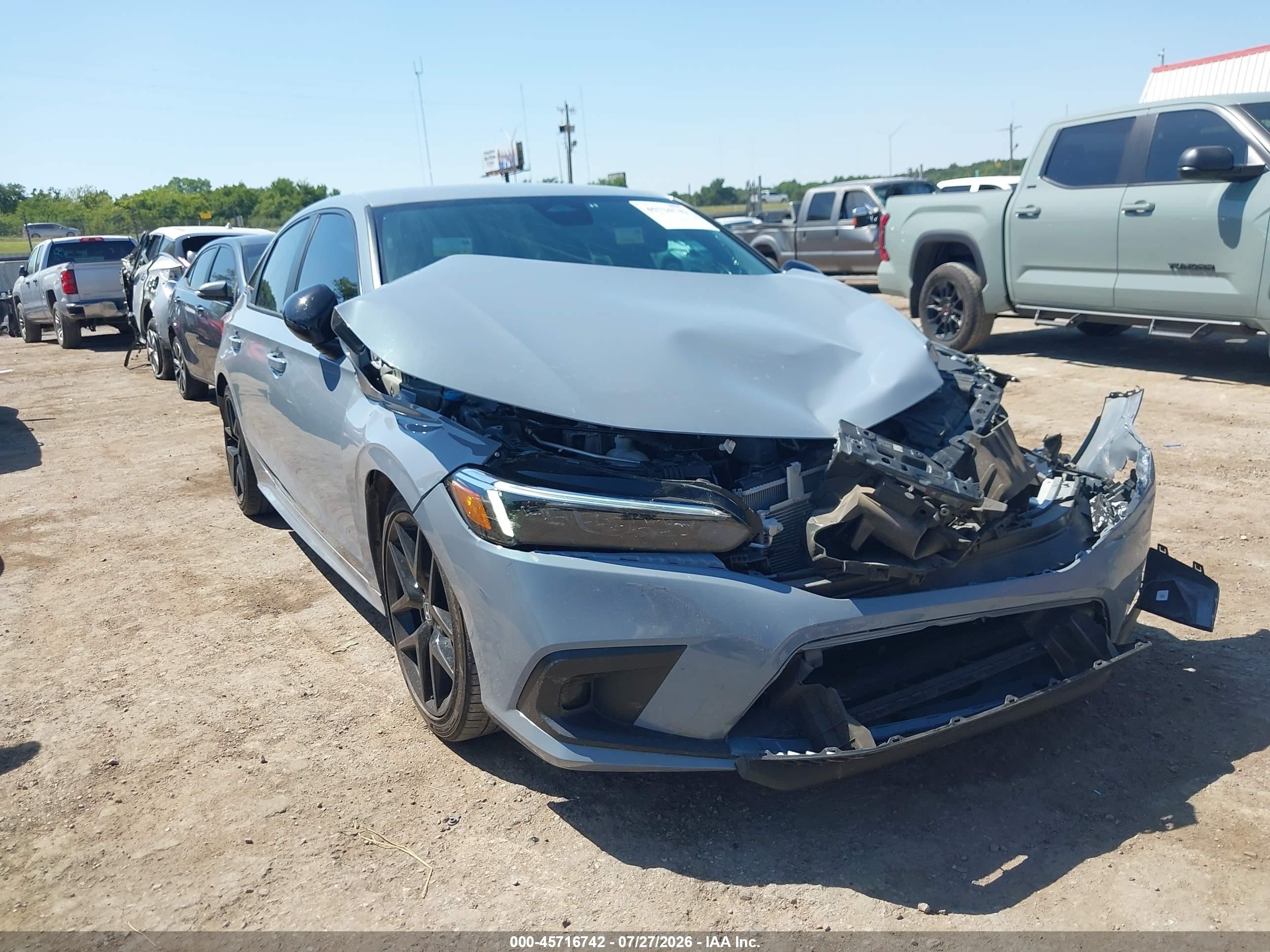 2024 Honda Civic VIN 2HGFE2F55RH545566 — IAAI salvage auction photo