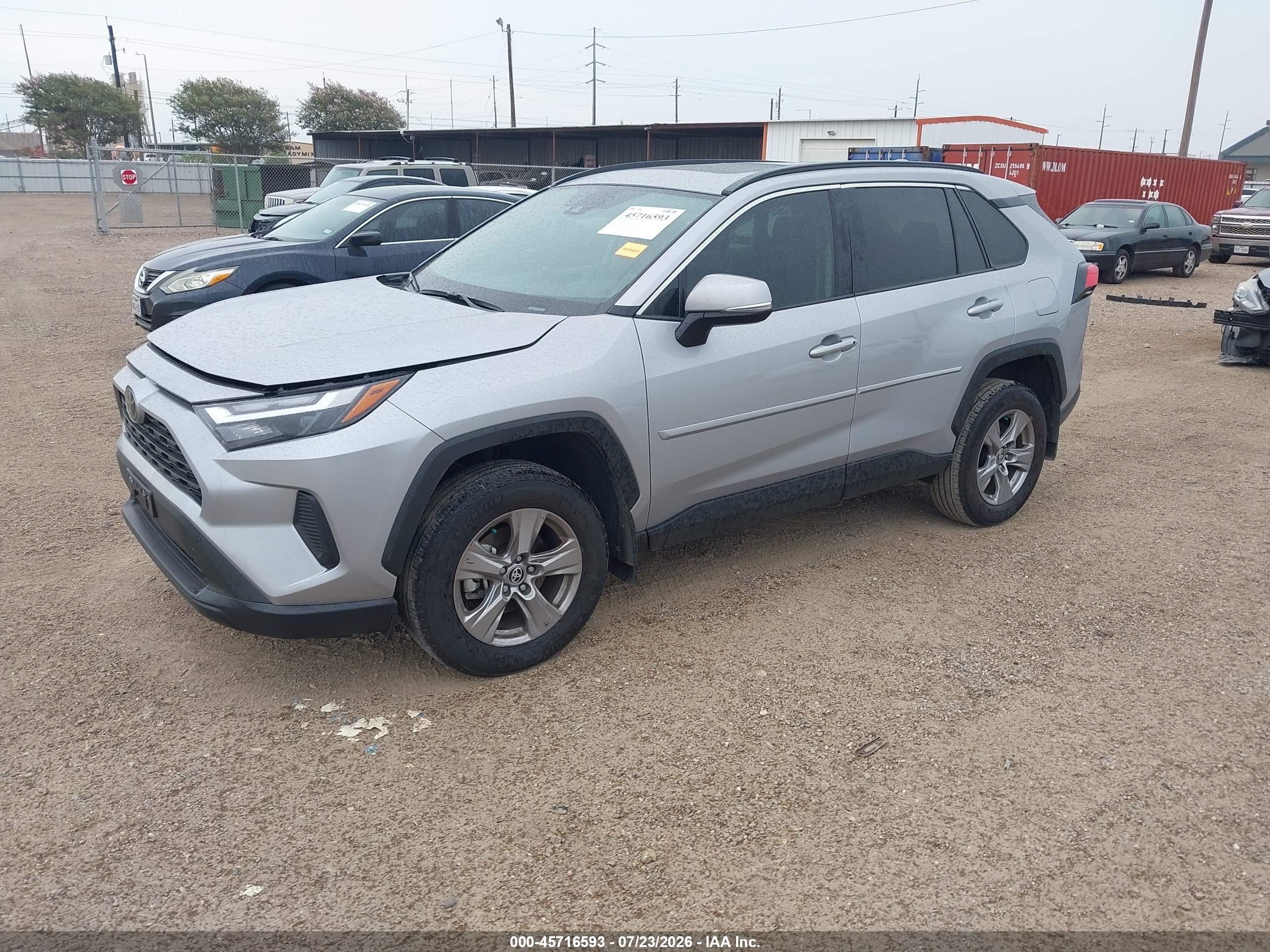 2024 Toyota RAV4 VIN 2T3W1RFV9RW363565 IAAI salvage auction — Unknown, Original (Texas), sold $23,600 on 2026-09-04 (photo 2)