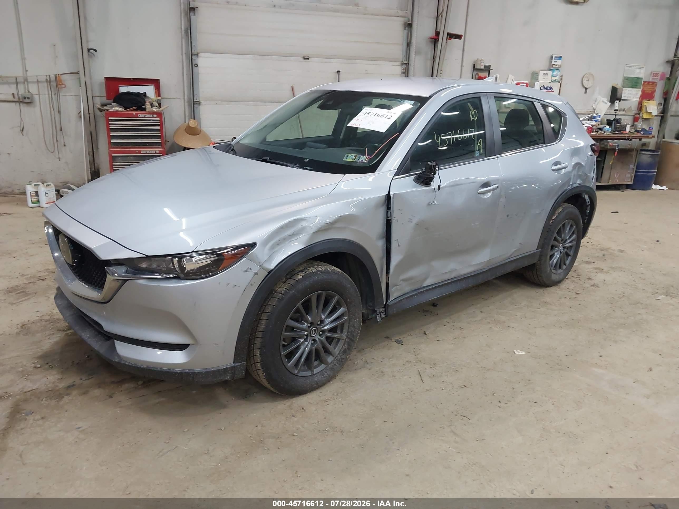 2019 Mazda Cx-5 VIN JM3KFBBM4K1635830 IAAI salvage auction — Side, Salvage (Idaho), sold $4,550 on 2026-09-03 (photo 2)