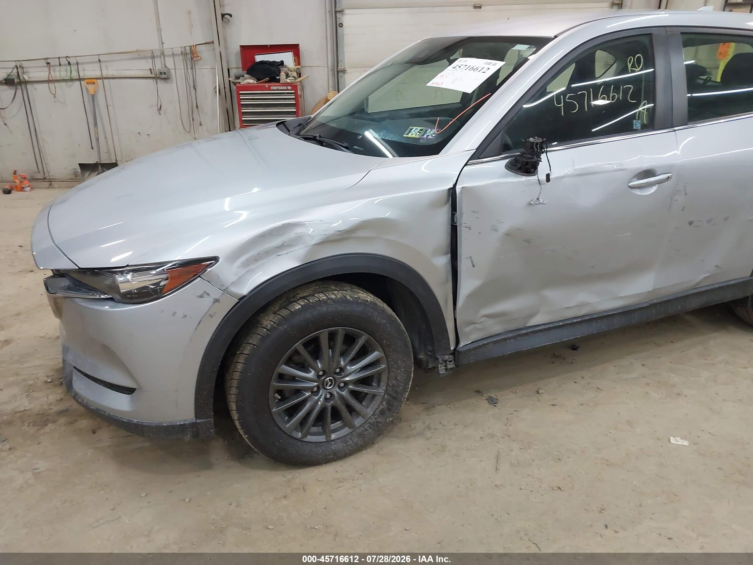 2019 Mazda Cx-5 VIN JM3KFBBM4K1635830 IAAI salvage auction — Side, Salvage (Idaho), sold $4,550 on 2026-09-03 (photo 6)