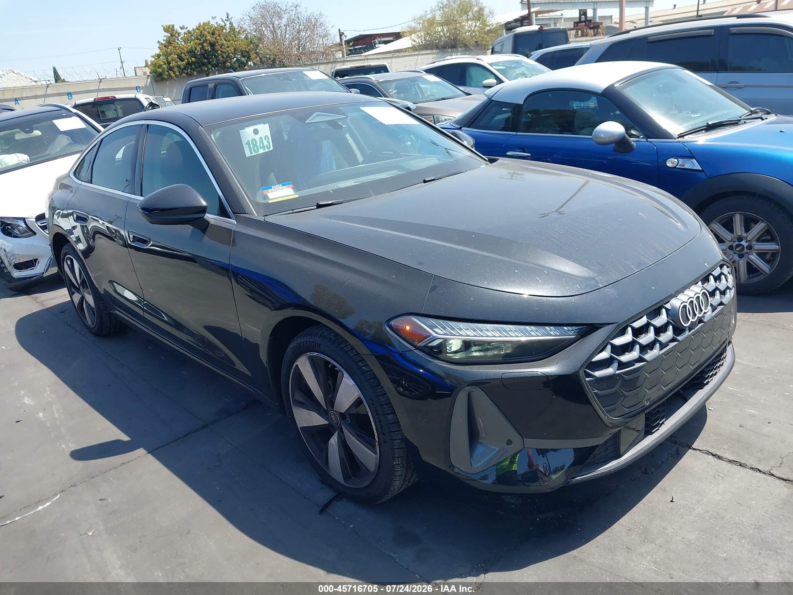 2025 Audi All-new A5 VIN WAU2BCFU2SN068012 — IAAI salvage auction photo