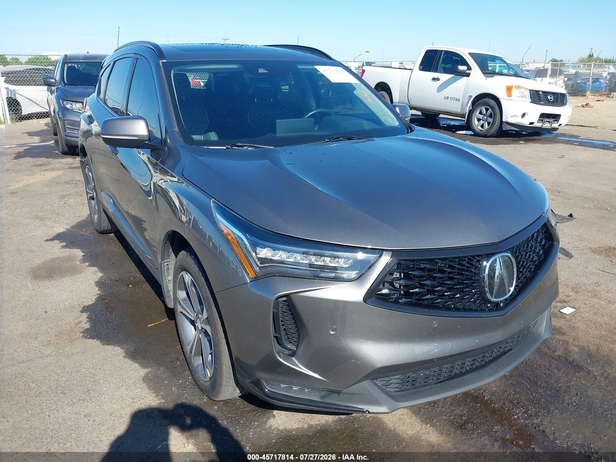 2022 Acura RDX VIN 5J8TC2H70NL013601 — IAAI salvage auction photo